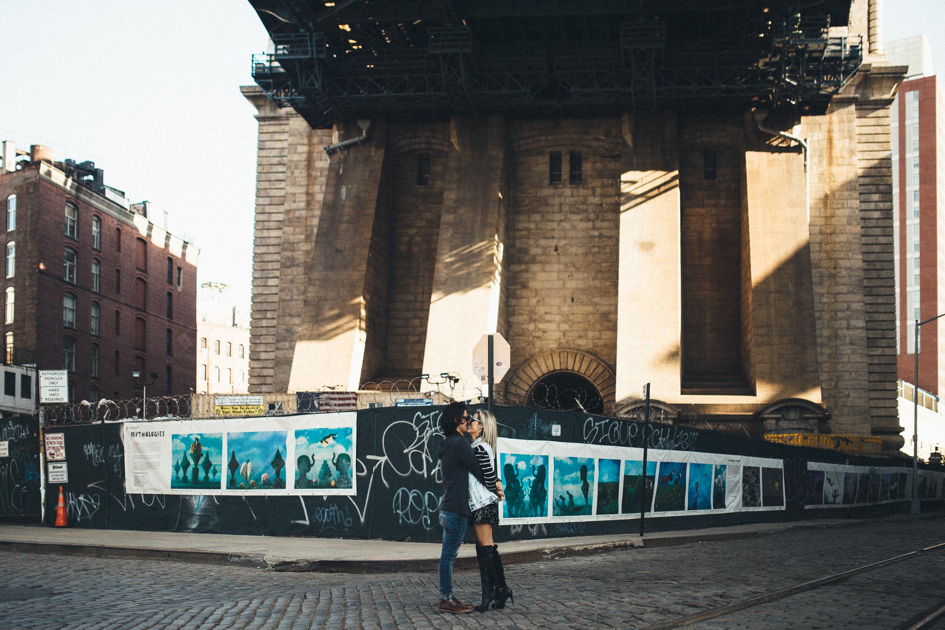 Kiko & Fefe from Brazil to New York Engagement - Jean-Laurent Gaudy Photography