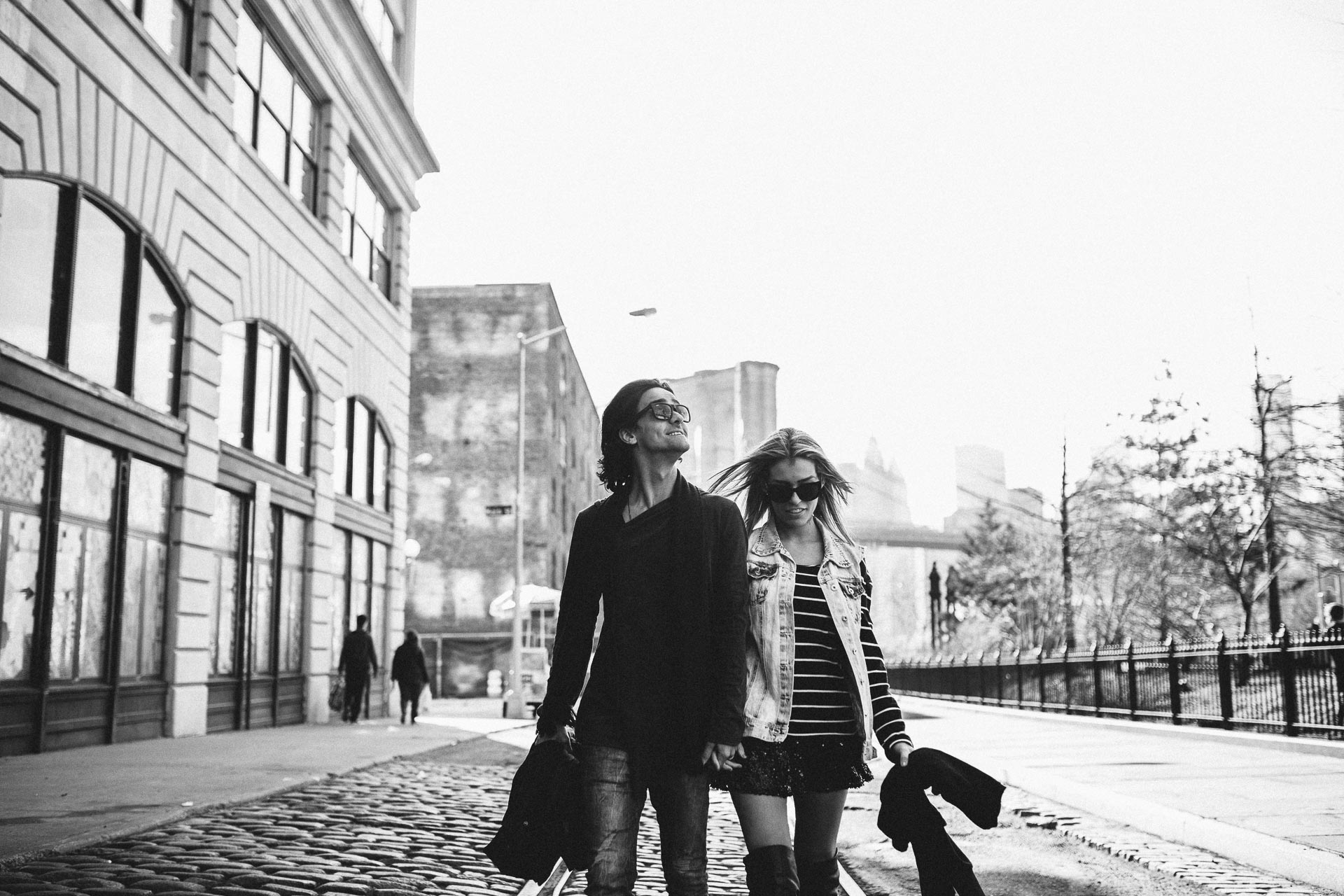 Kiko & Fefe from Brazil to New York Engagement - Jean-Laurent Gaudy Photography