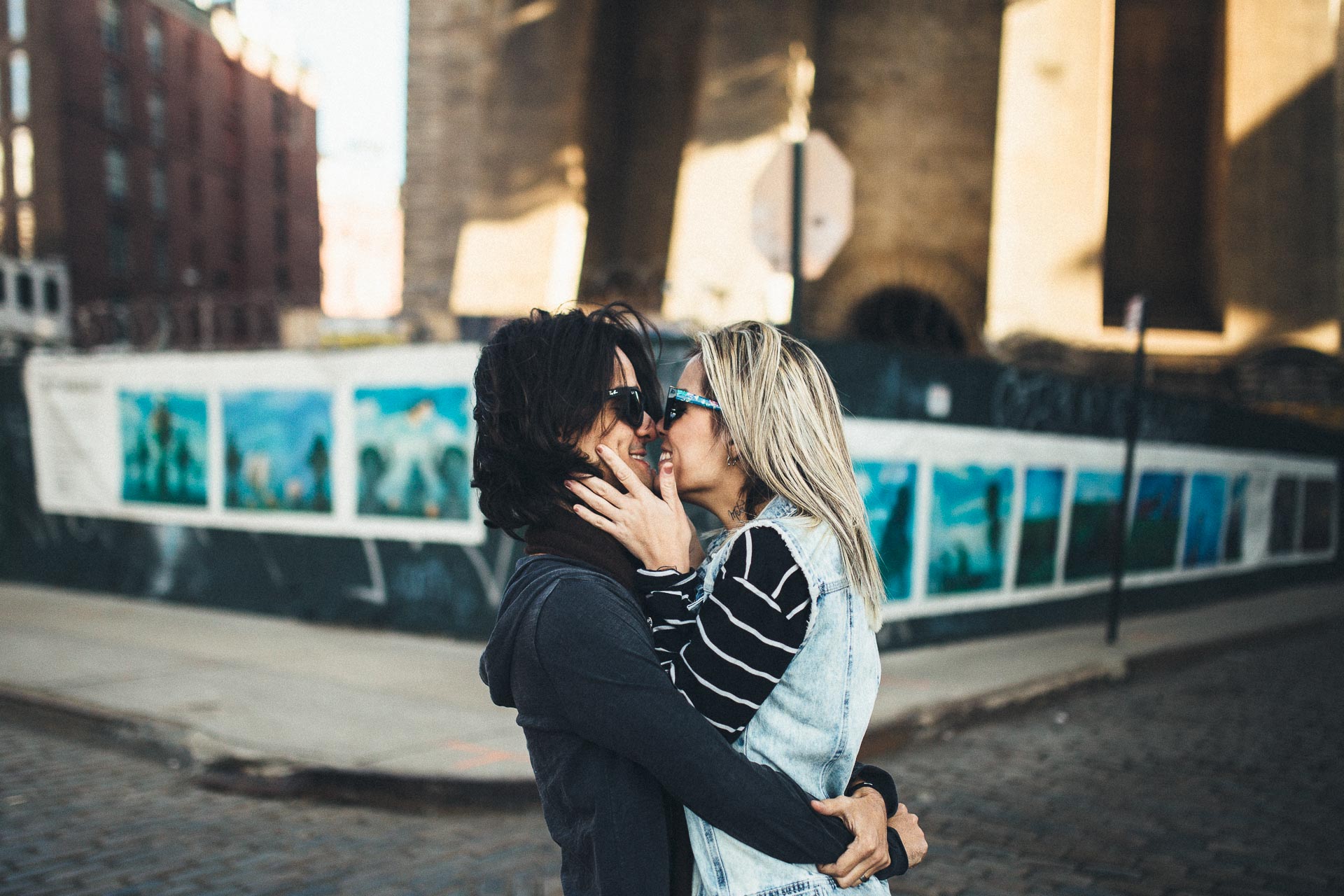 Kiko & Fefe from Brazil to New York Engagement - Jean-Laurent Gaudy Photography