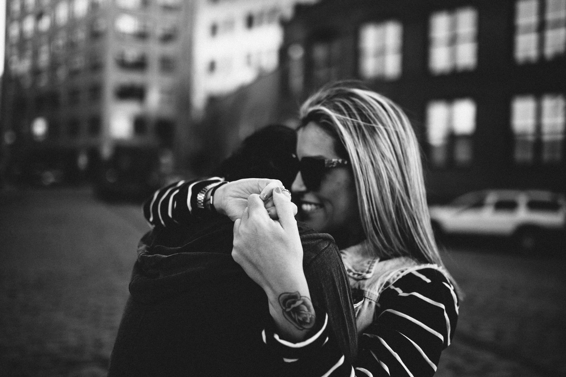 Kiko & Fefe from Brazil to New York Engagement - Jean-Laurent Gaudy Photography