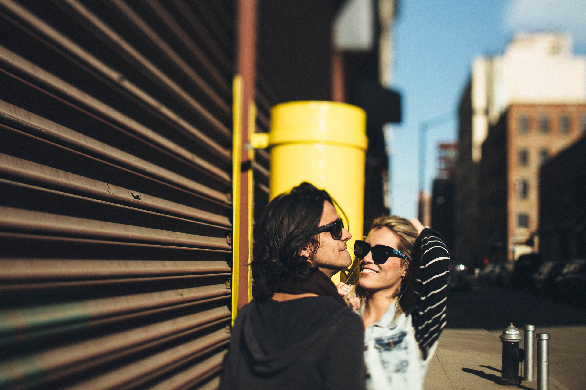 Kiko & Fefe from Brazil to New York Engagement - Jean-Laurent Gaudy Photography