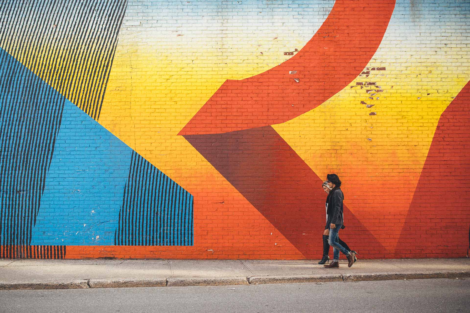 Kiko & Fefe from Brazil to New York Engagement - Jean-Laurent Gaudy Photography