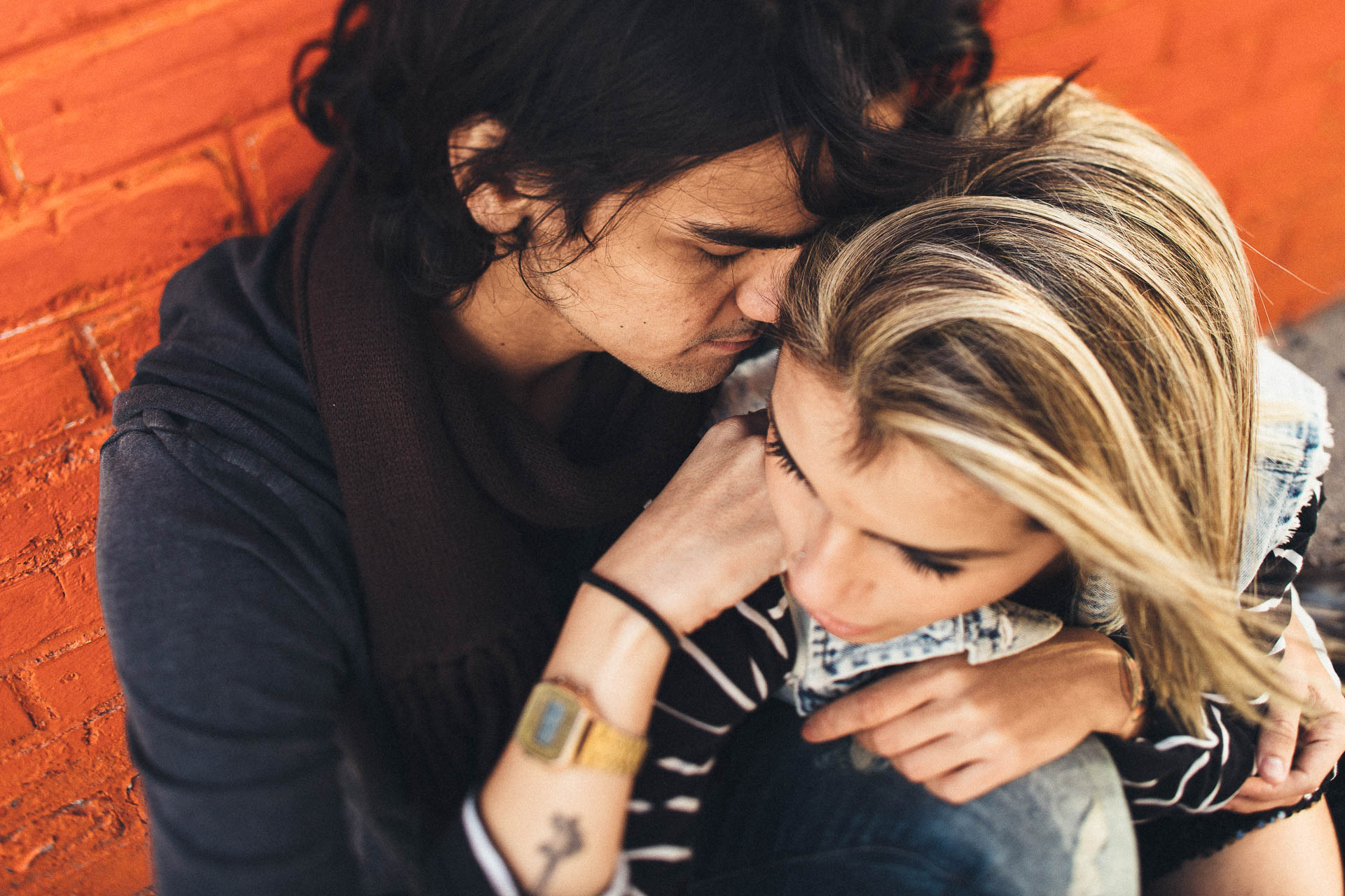 Kiko & Fefe from Brazil to New York Engagement - Jean-Laurent Gaudy Photography