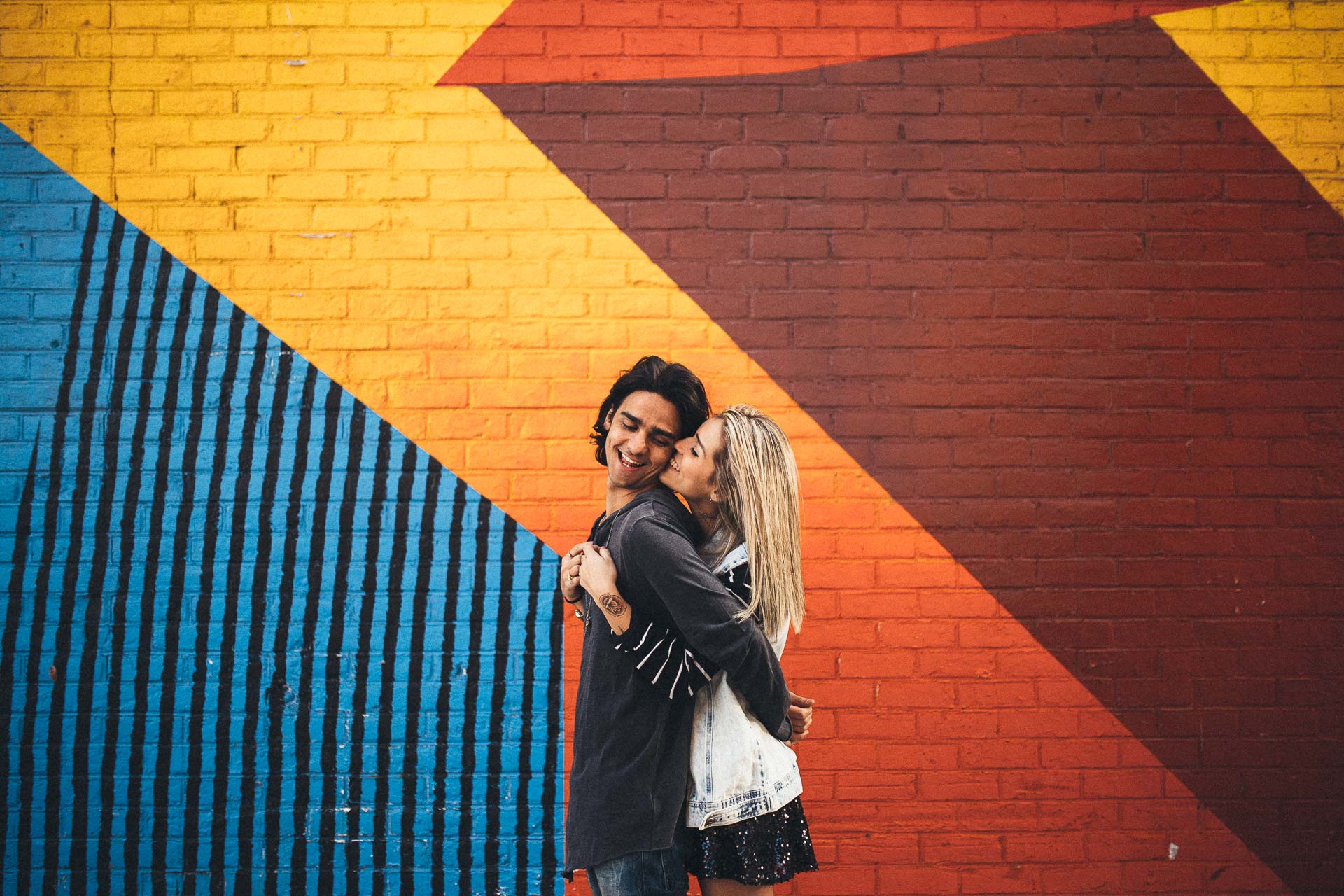 Kiko & Fefe from Brazil to New York Engagement - Jean-Laurent Gaudy Photography