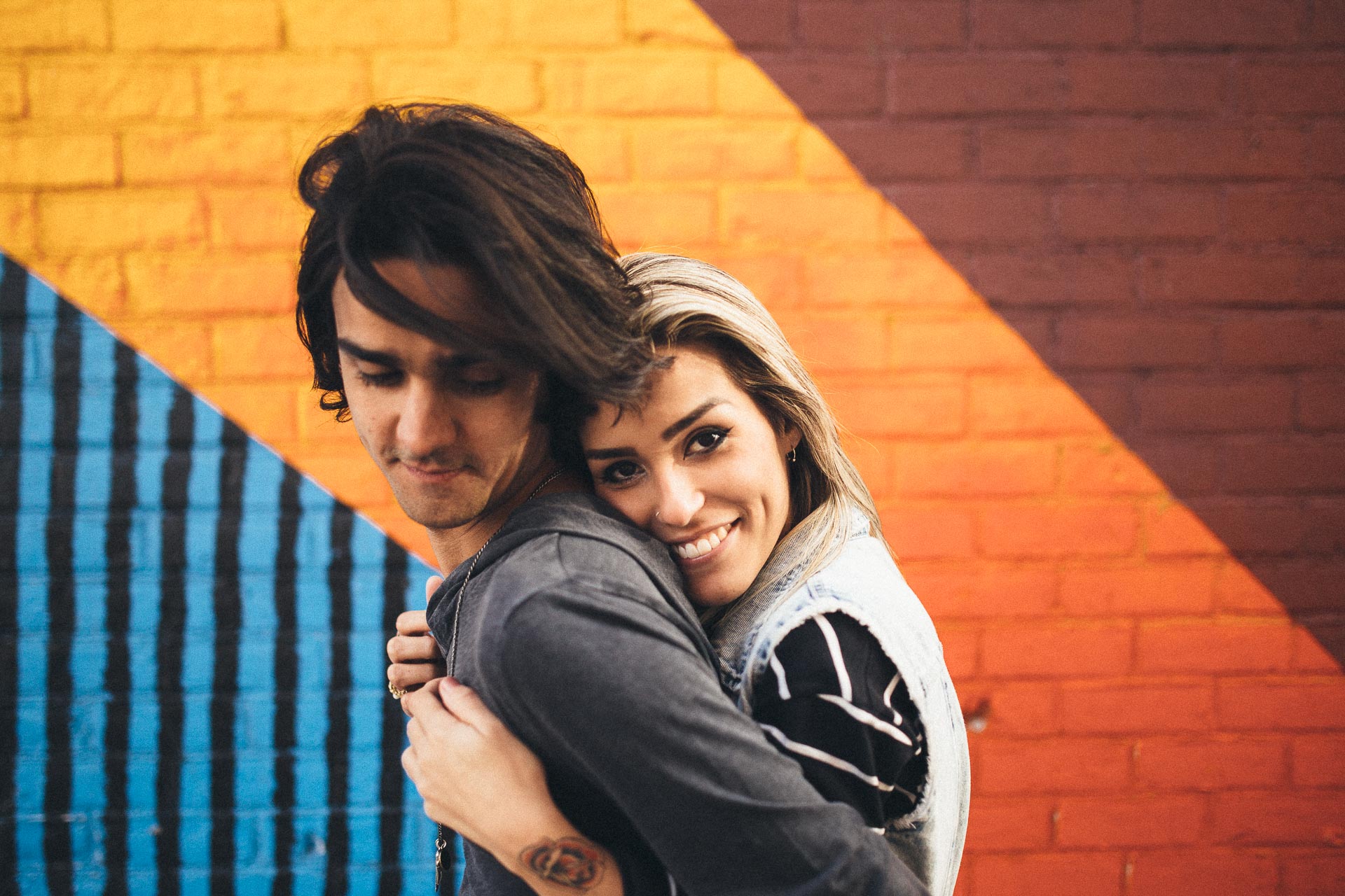 Kiko & Fefe from Brazil to New York Engagement - Jean-Laurent Gaudy Photography