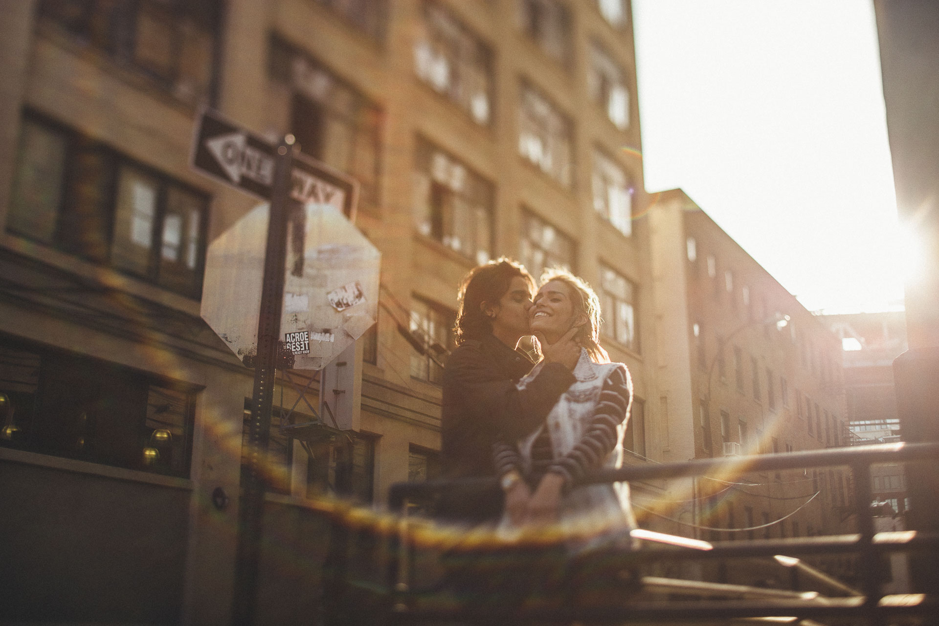 Kiko & Fefe from Brazil to New York Engagement - Jean-Laurent Gaudy Photography