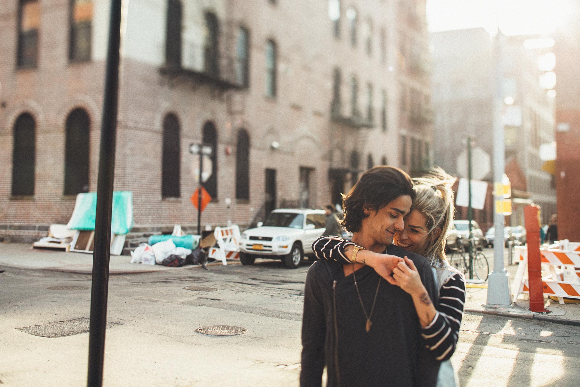 Kiko & Fefe from Brazil to New York Engagement - Jean-Laurent Gaudy Photography