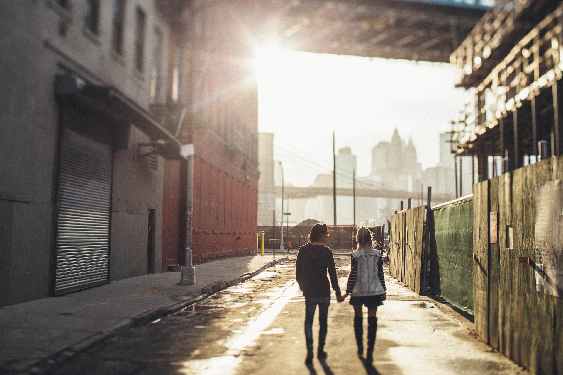Kiko & Fefe from Brazil to New York Engagement - Jean-Laurent Gaudy Photography