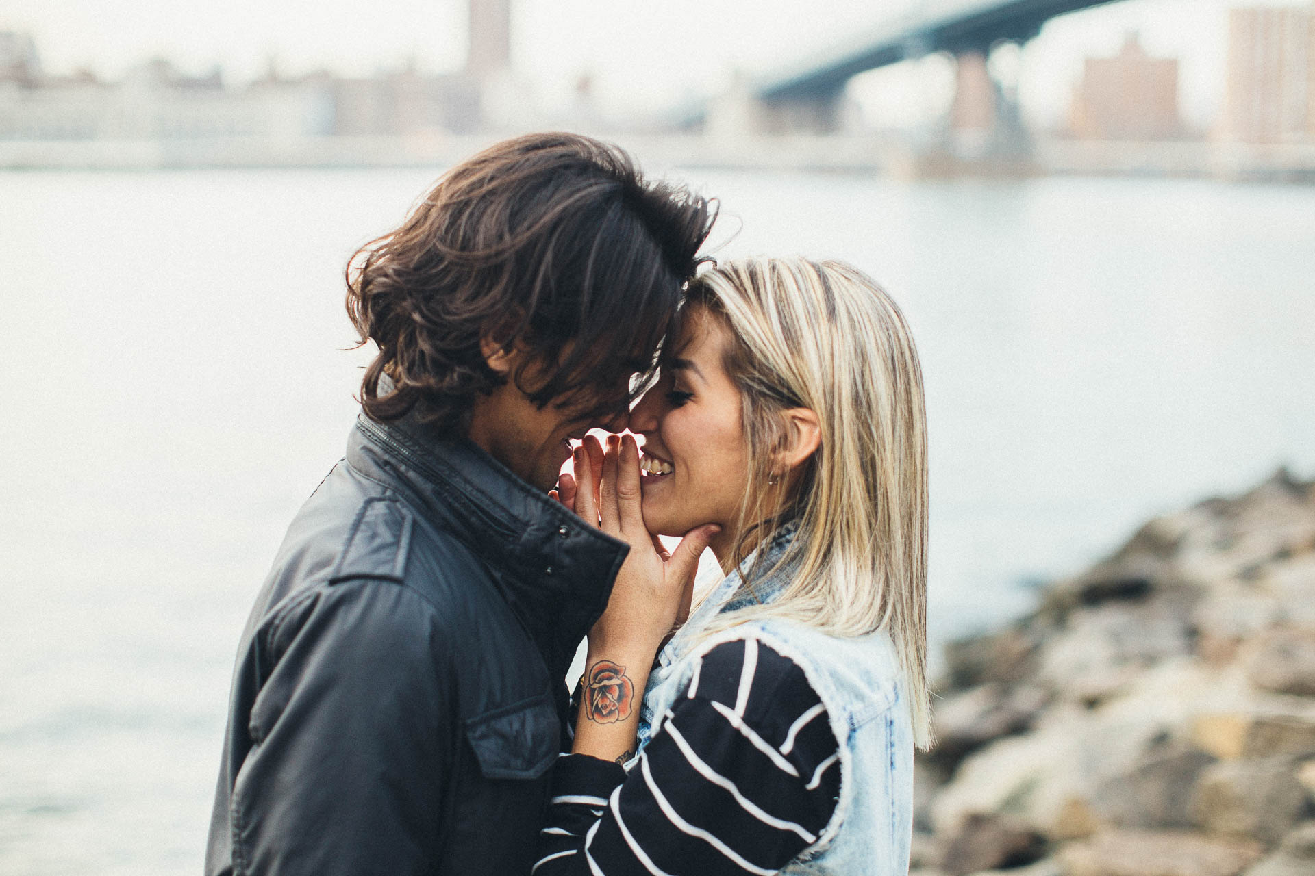Kiko & Fefe from Brazil to New York Engagement - Jean-Laurent Gaudy Photography