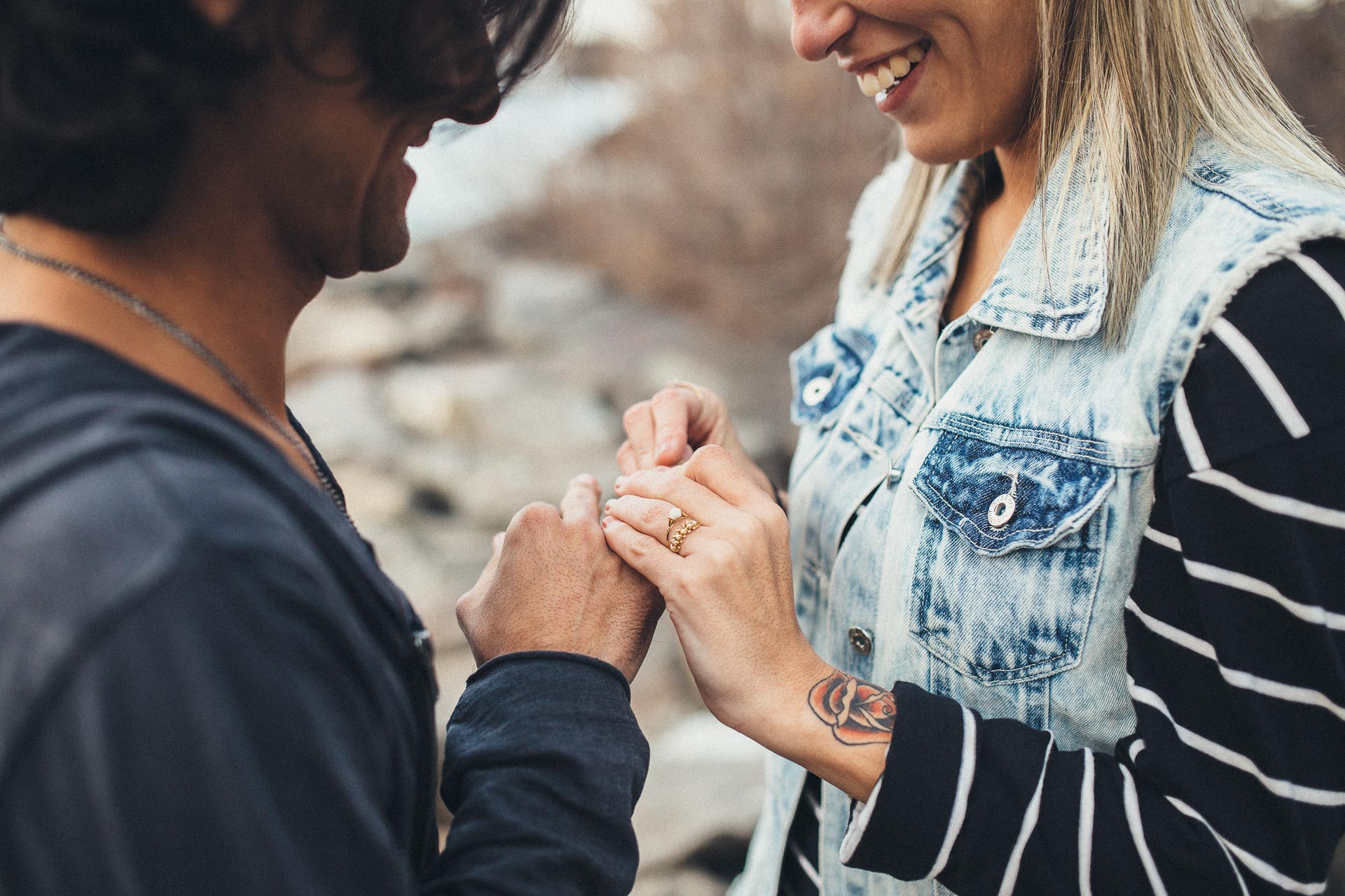 Kiko & Fefe from Brazil to New York Engagement - Jean-Laurent Gaudy Photography