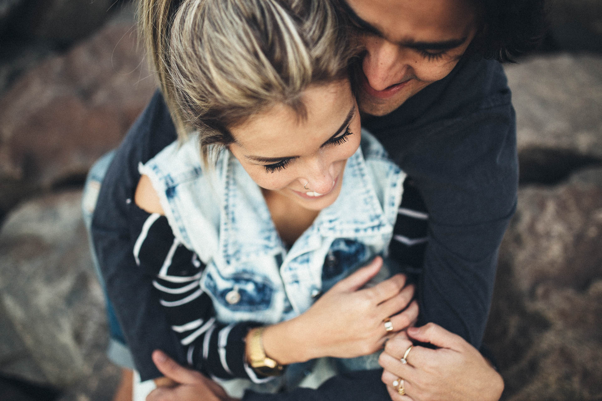 Kiko & Fefe from Brazil to New York Engagement - Jean-Laurent Gaudy Photography
