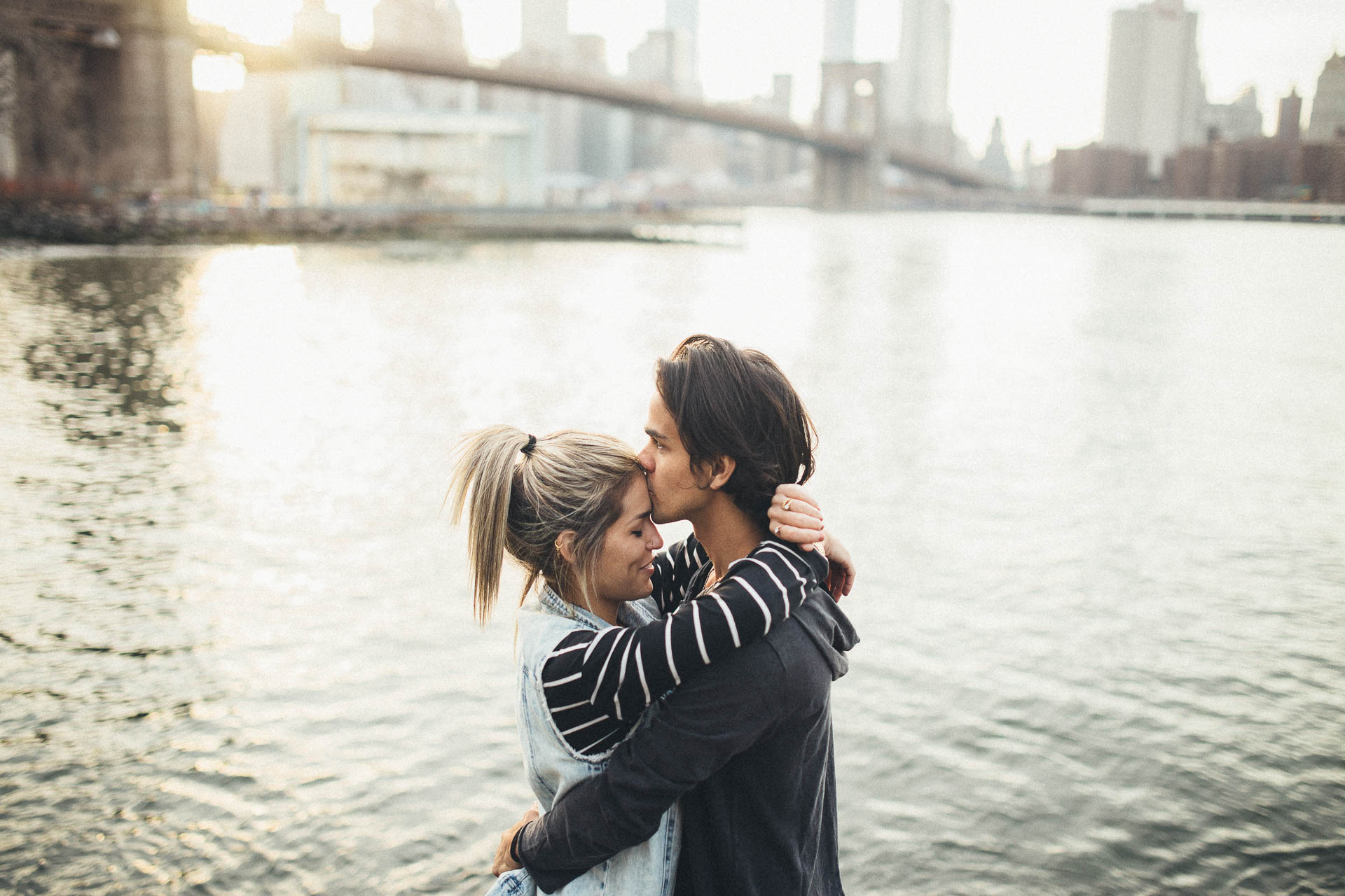 Kiko & Fefe from Brazil to New York Engagement - Jean-Laurent Gaudy Photography