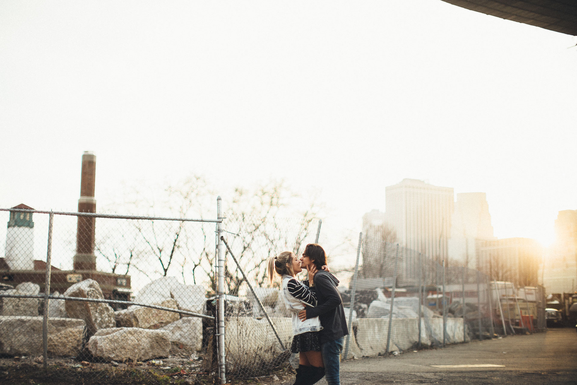 Kiko & Fefe from Brazil to New York Engagement - Jean-Laurent Gaudy Photography