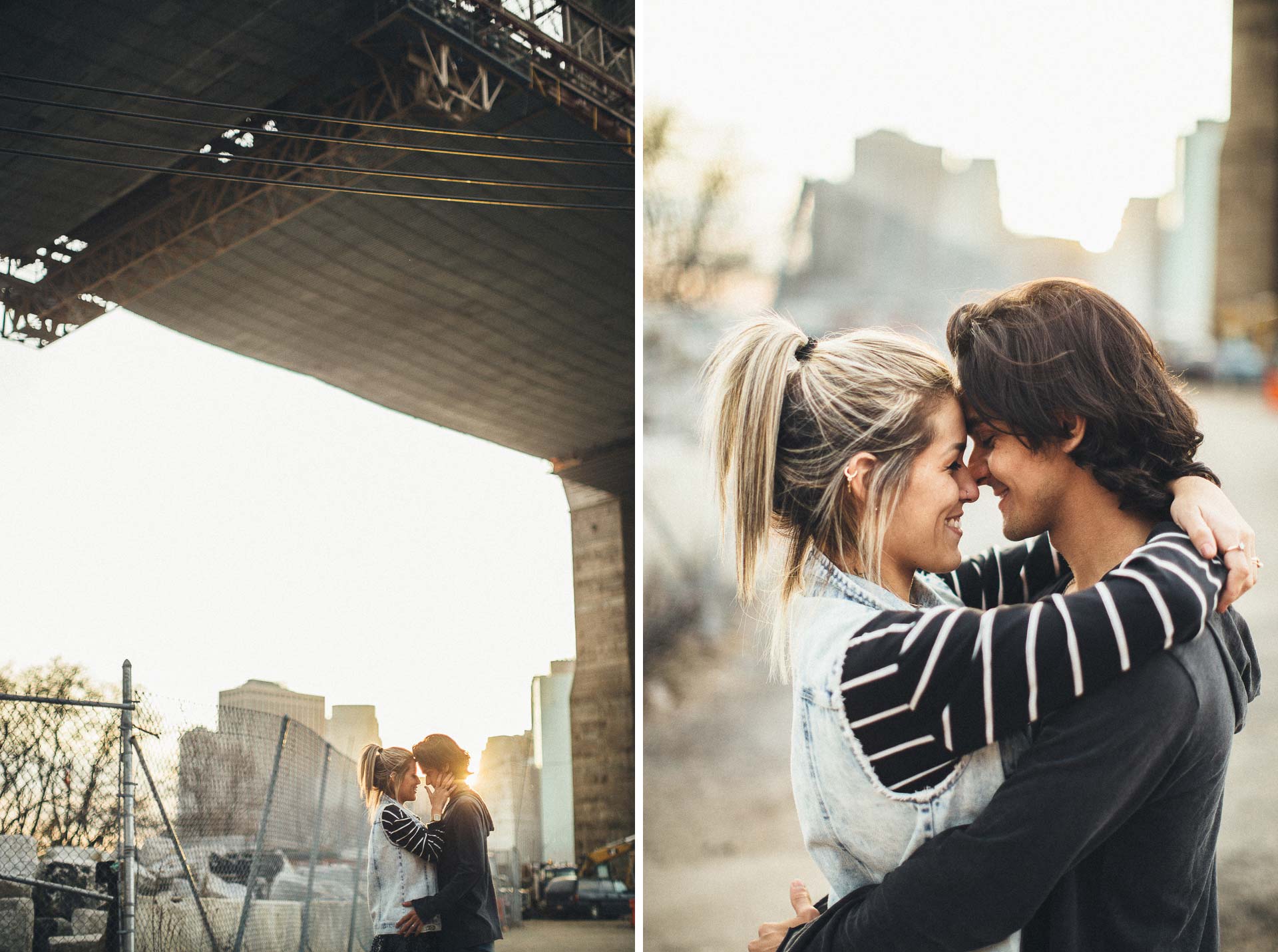 Kiko & Fefe from Brazil to New York Engagement - Jean-Laurent Gaudy Photography