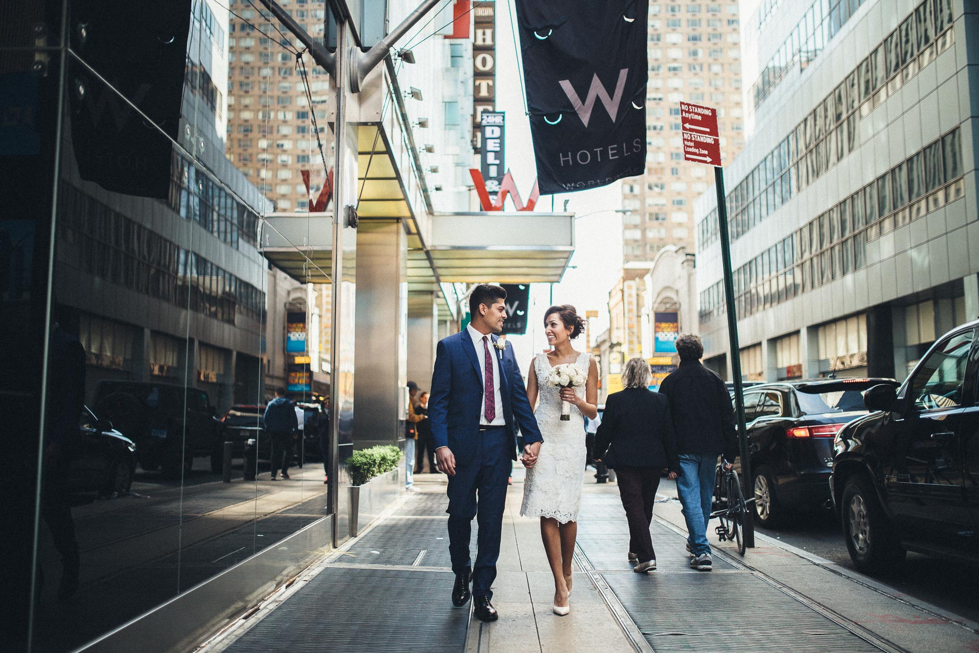 Shama & Alexei from London to New York Elopement by Jean-Laurent Gaudy Photography