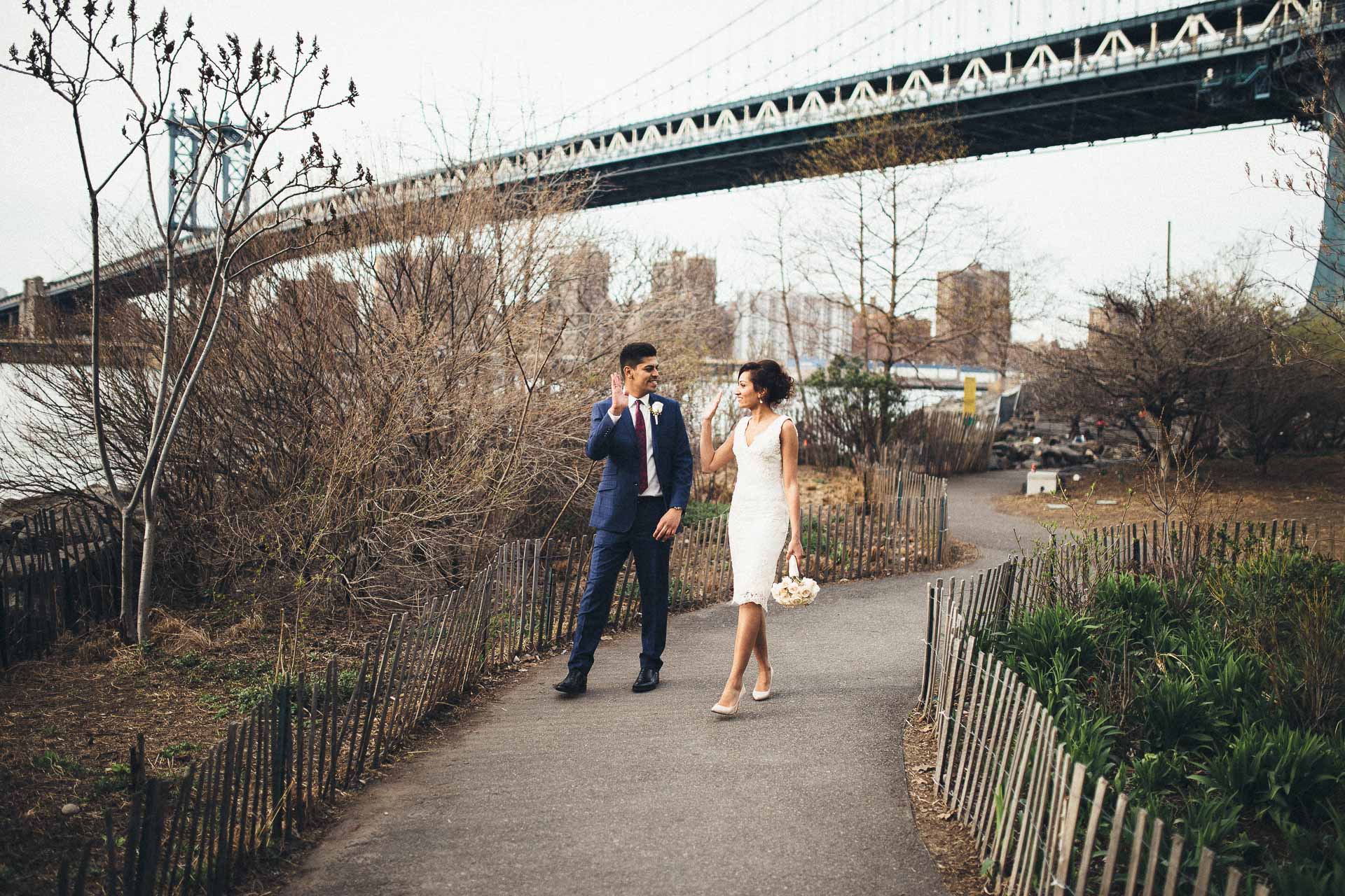Shama & Alexei from London to New York Elopement by Jean-Laurent Gaudy Photography
