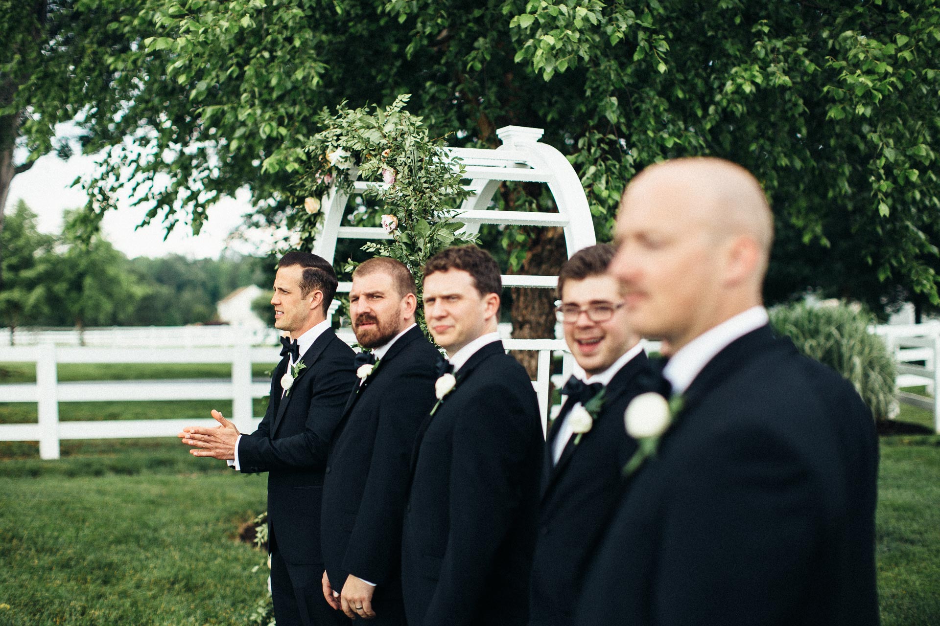 Shawna & Josh Ranch Wedding in Maryland by Jean-Laurent Gaudy Photography