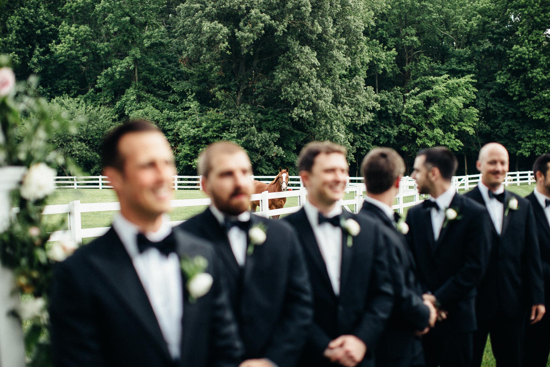 Shawna & Josh Ranch Wedding in Maryland by Jean-Laurent Gaudy Photography