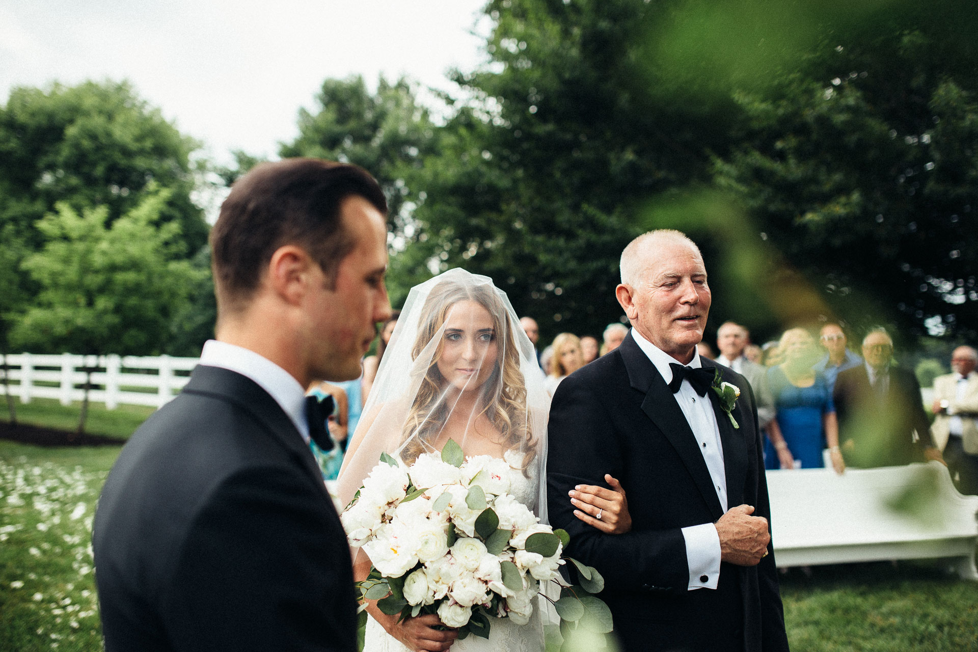 Shawna & Josh Ranch Wedding in Maryland by Jean-Laurent Gaudy Photography