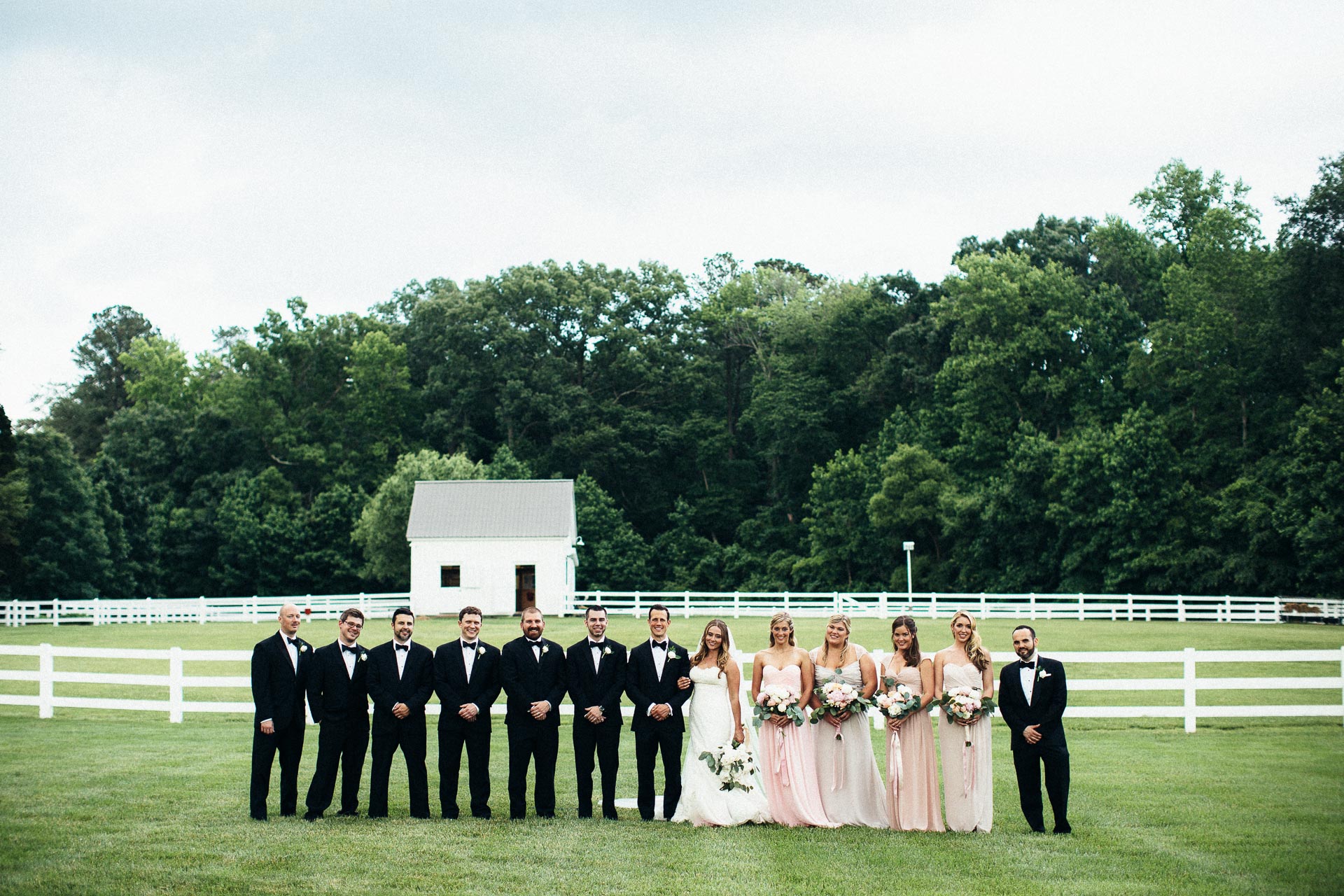 Shawna & Josh Ranch Wedding in Maryland by Jean-Laurent Gaudy Photography