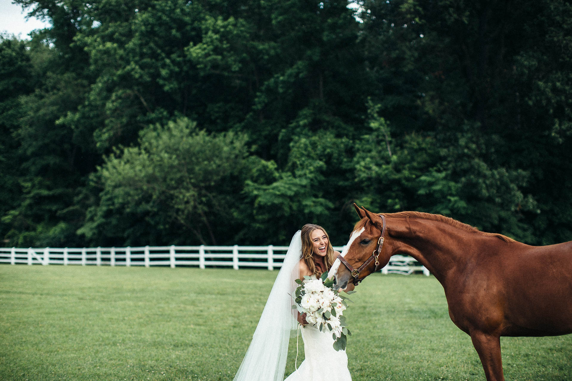 Shawna & Josh Ranch Wedding in Maryland by Jean-Laurent Gaudy Photography