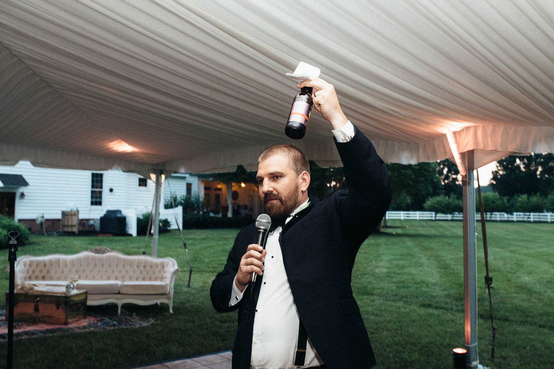 Shawna & Josh Ranch Wedding in Maryland by Jean-Laurent Gaudy Photography