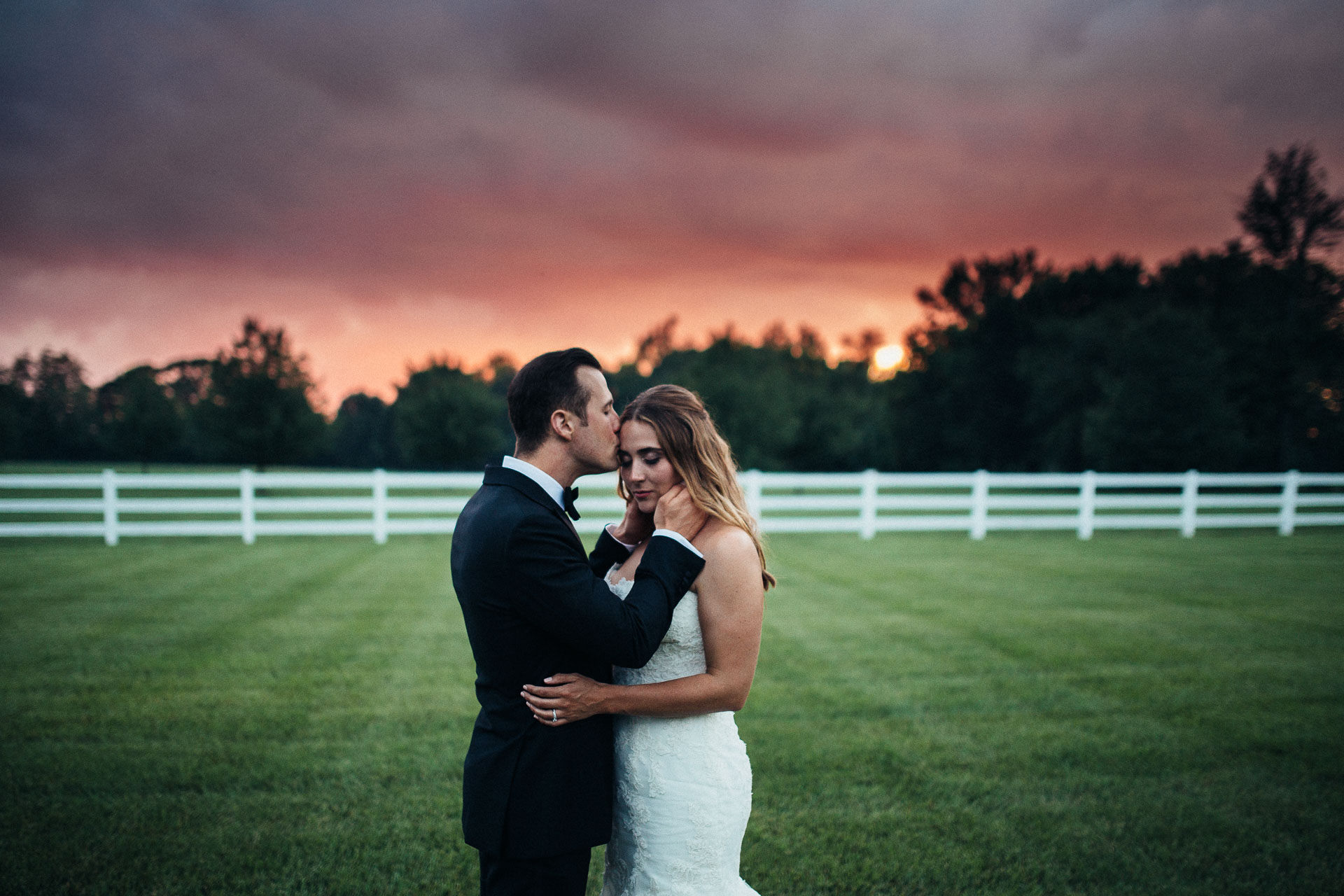 Shawna & Josh Ranch Wedding in Maryland by Jean-Laurent Gaudy Photography