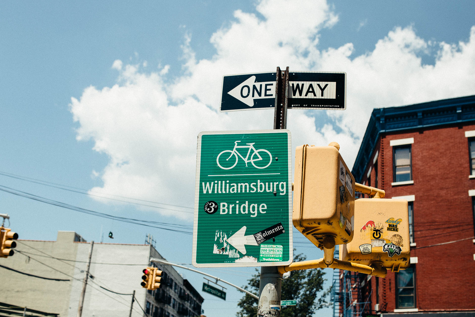 Maris & Brock Alternative Brooklyn Wedding By Jean-Laurent Gaudy Photography