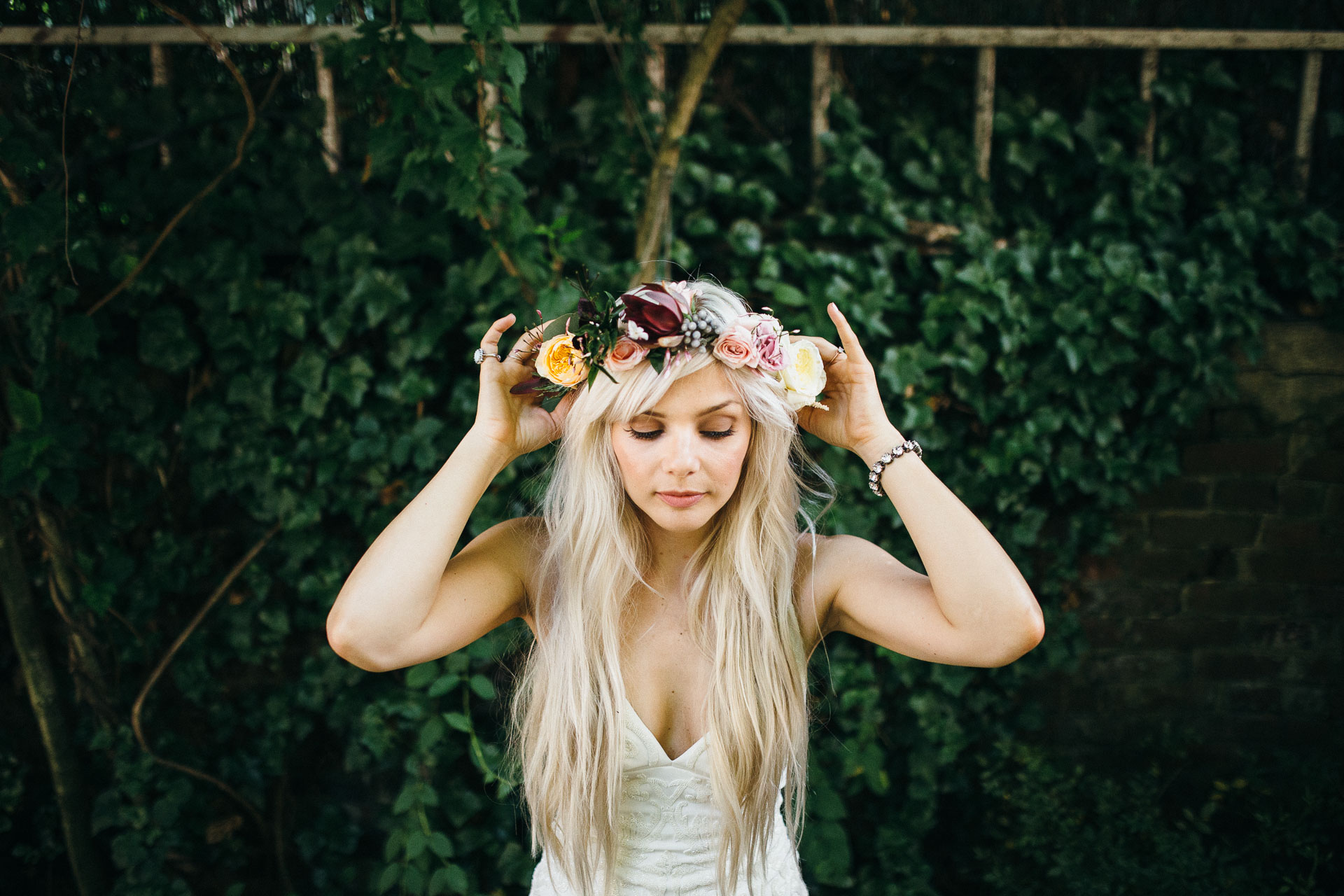 Maris & Brock Alternative Brooklyn Wedding By Jean-Laurent Gaudy Photography