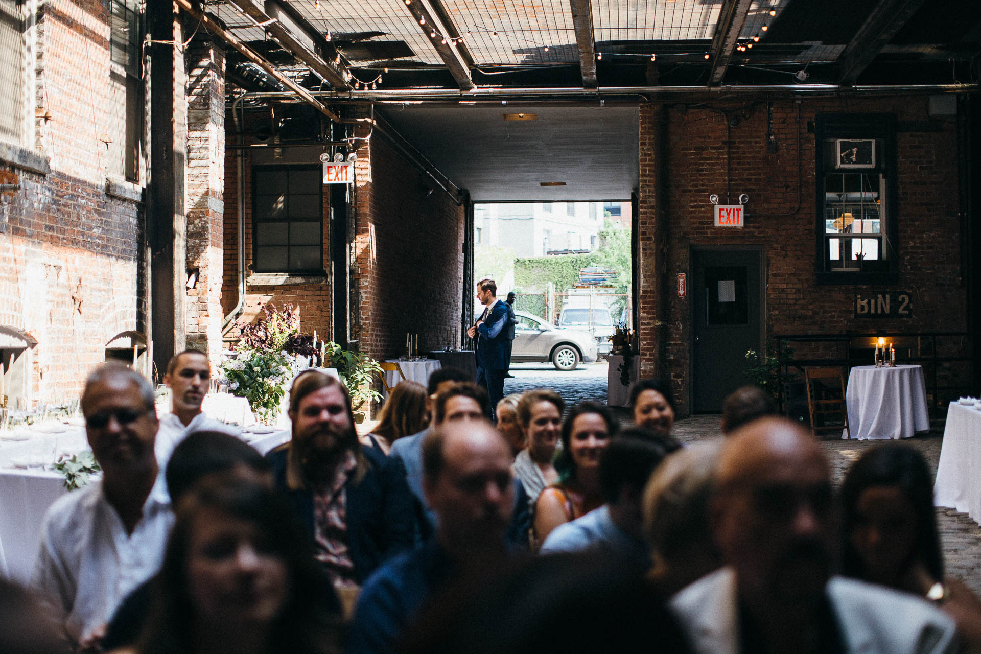 Maris & Brock Alternative Brooklyn Wedding By Jean-Laurent Gaudy Photography