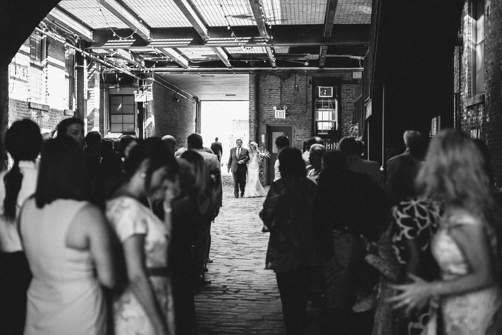 Maris & Brock Alternative Brooklyn Wedding By Jean-Laurent Gaudy Photography