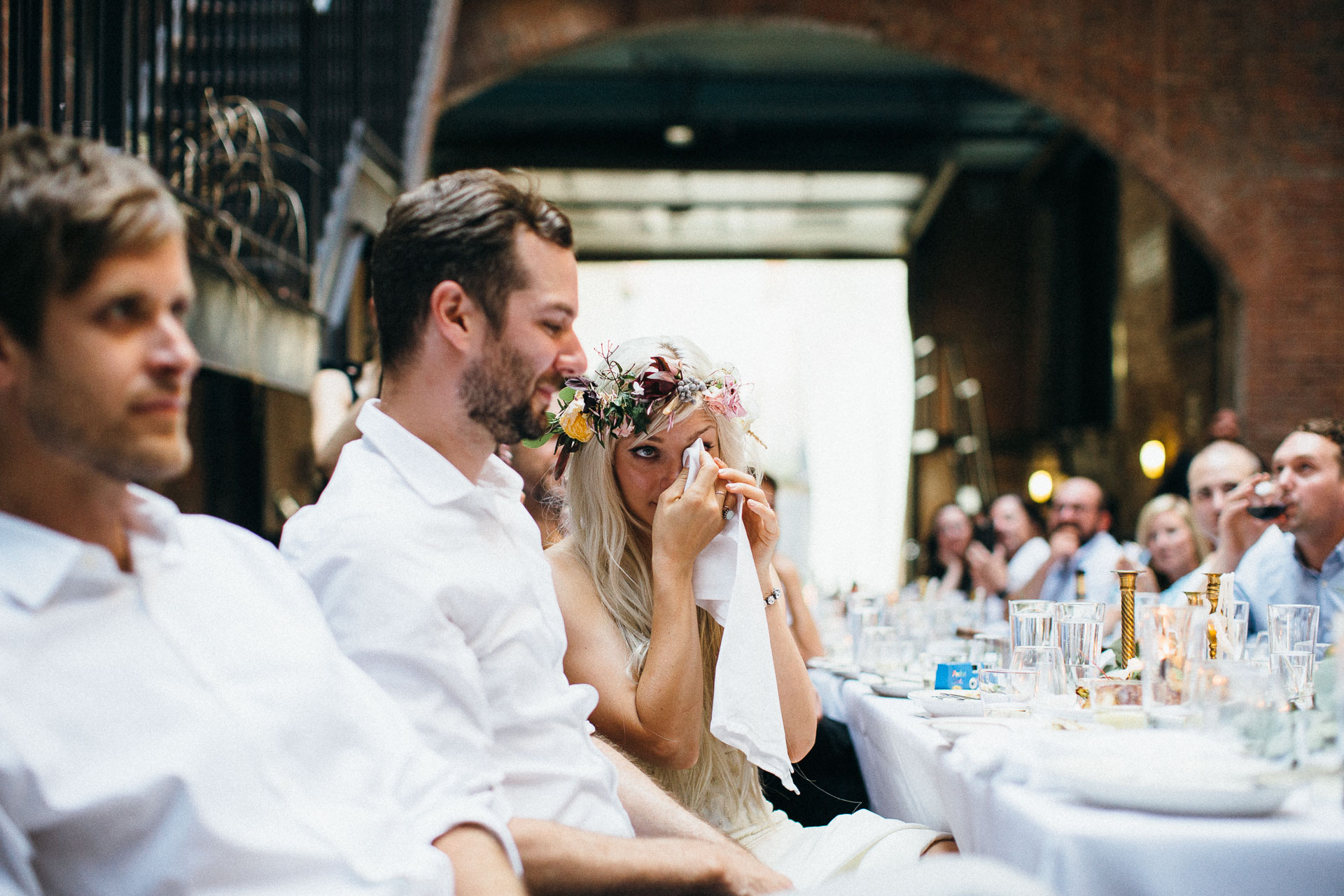Maris & Brock Alternative Brooklyn Wedding By Jean-Laurent Gaudy Photography