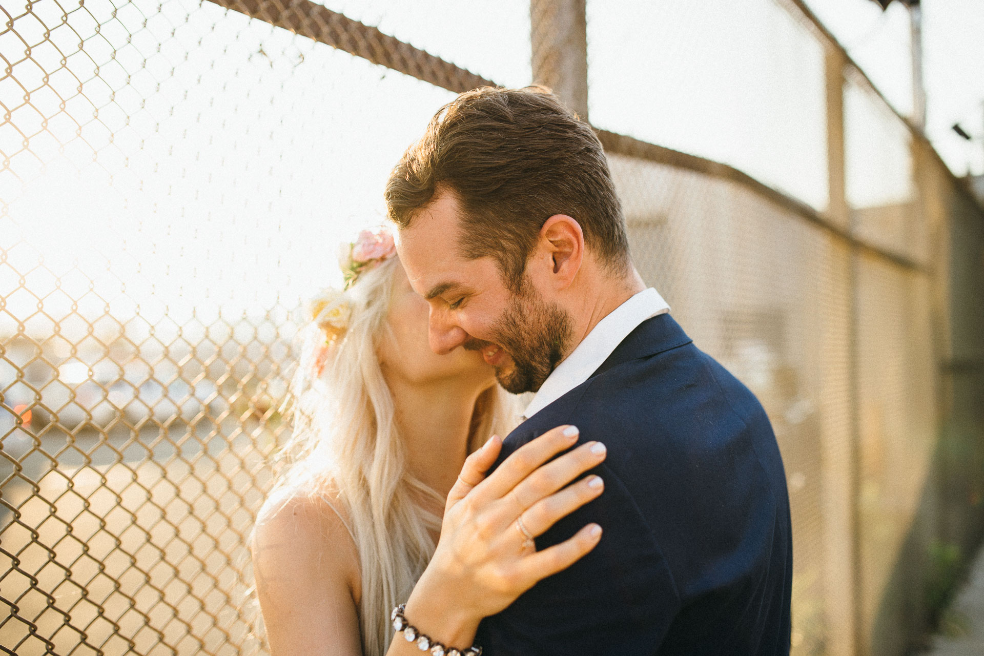 Maris & Brock Alternative Brooklyn Wedding By Jean-Laurent Gaudy Photography