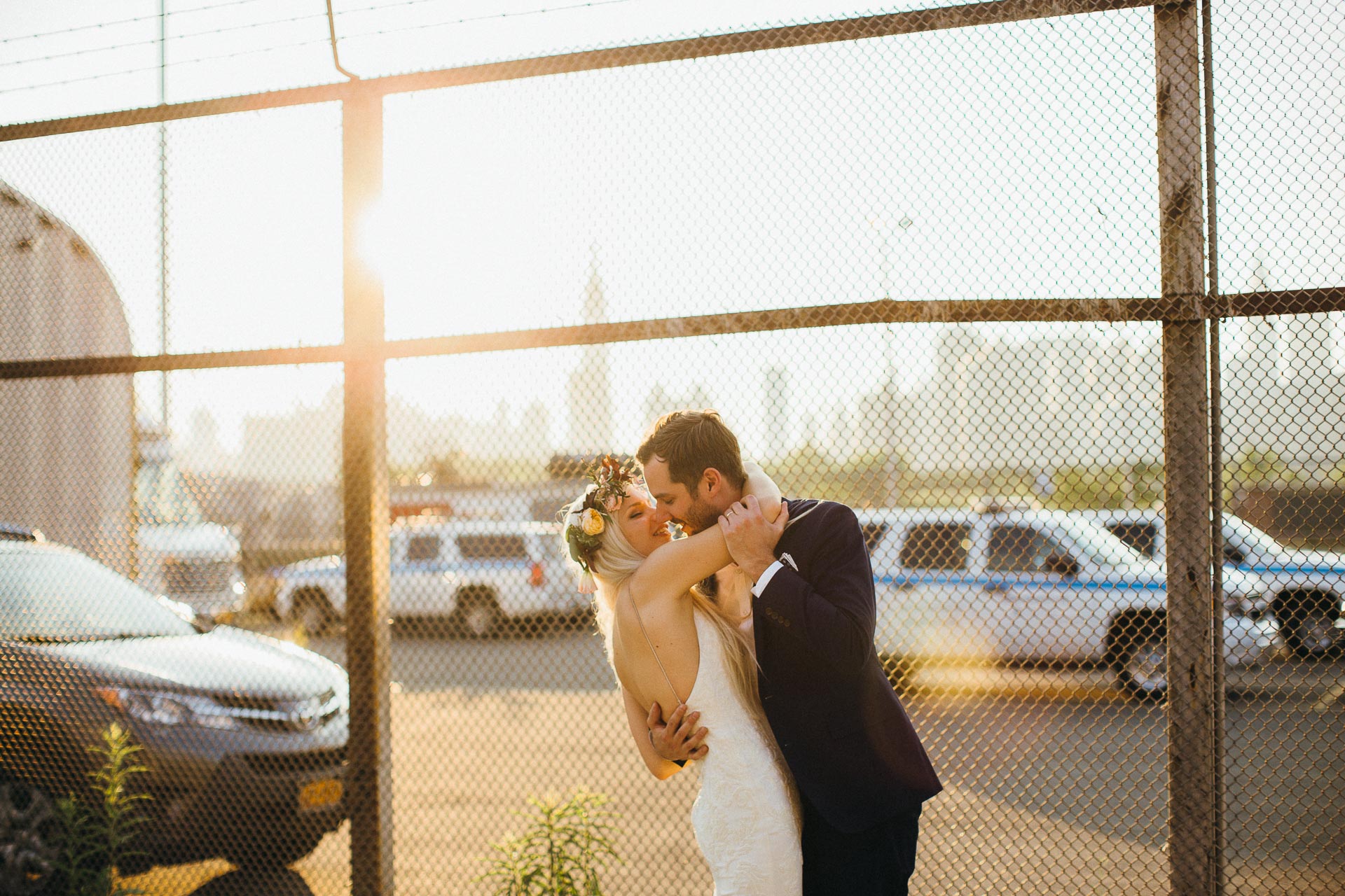 Maris & Brock Alternative Brooklyn Wedding By Jean-Laurent Gaudy Photography