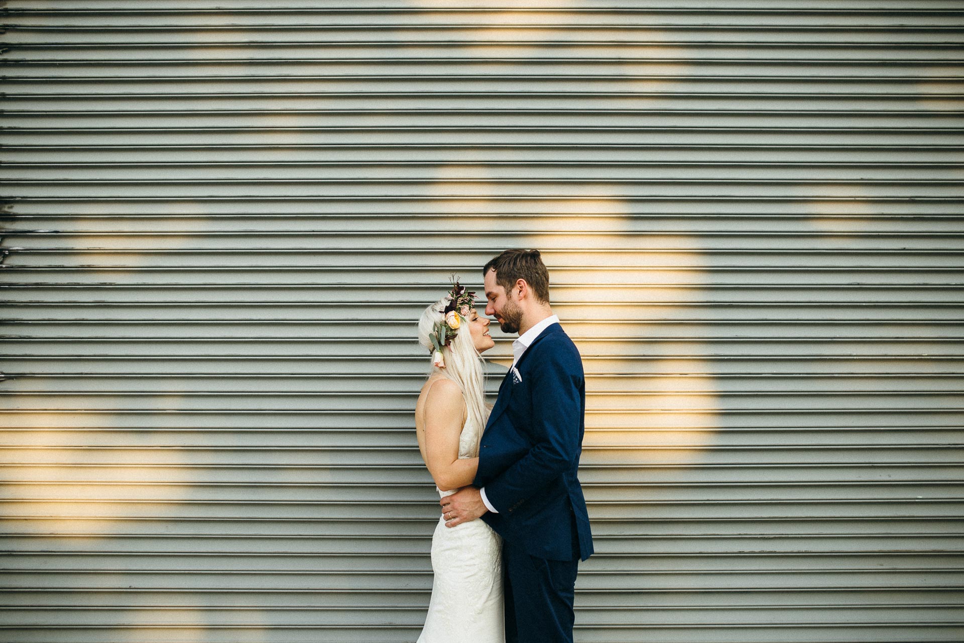 Maris & Brock Alternative Brooklyn Wedding By Jean-Laurent Gaudy Photography