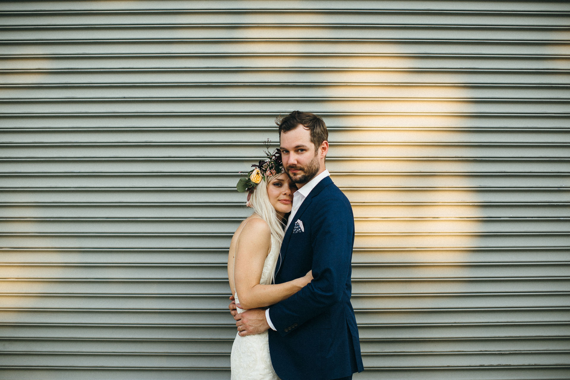 Maris & Brock Alternative Brooklyn Wedding By Jean-Laurent Gaudy Photography