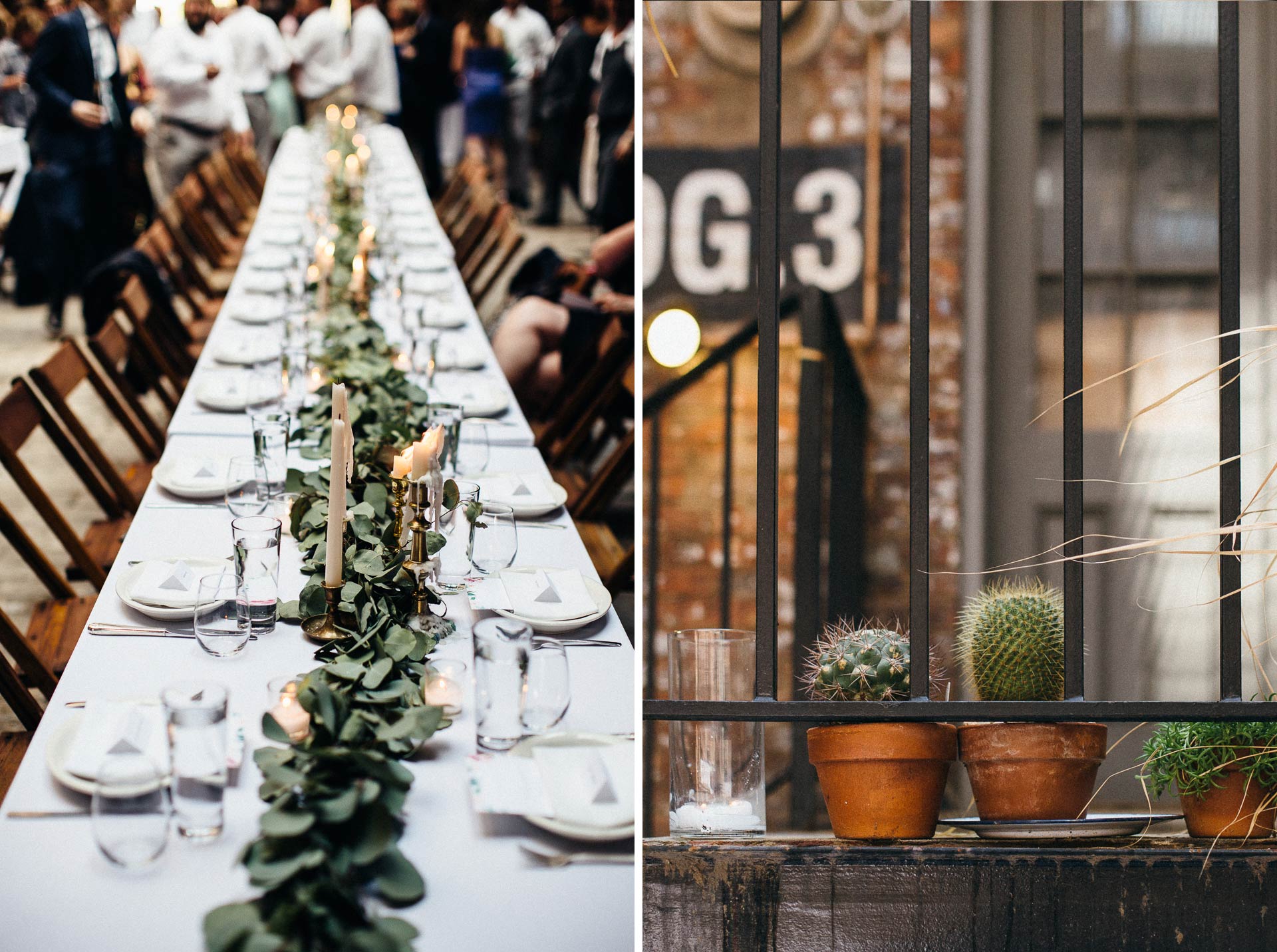 Maris & Brock Alternative Brooklyn Wedding By Jean-Laurent Gaudy Photography