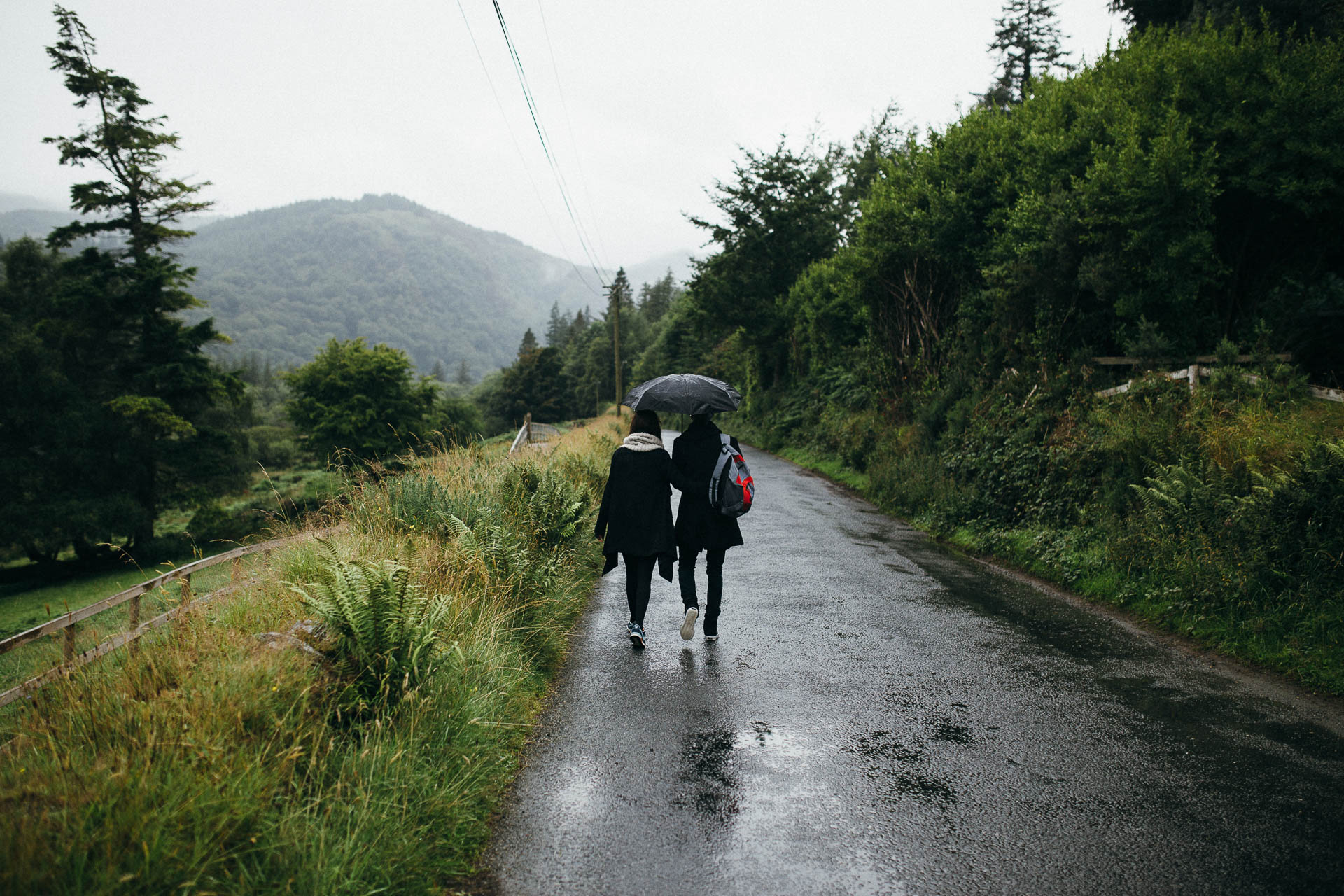 Wicklow Mountains Engagement Session in Ireland by Jean-Laurent Gaudy Photography