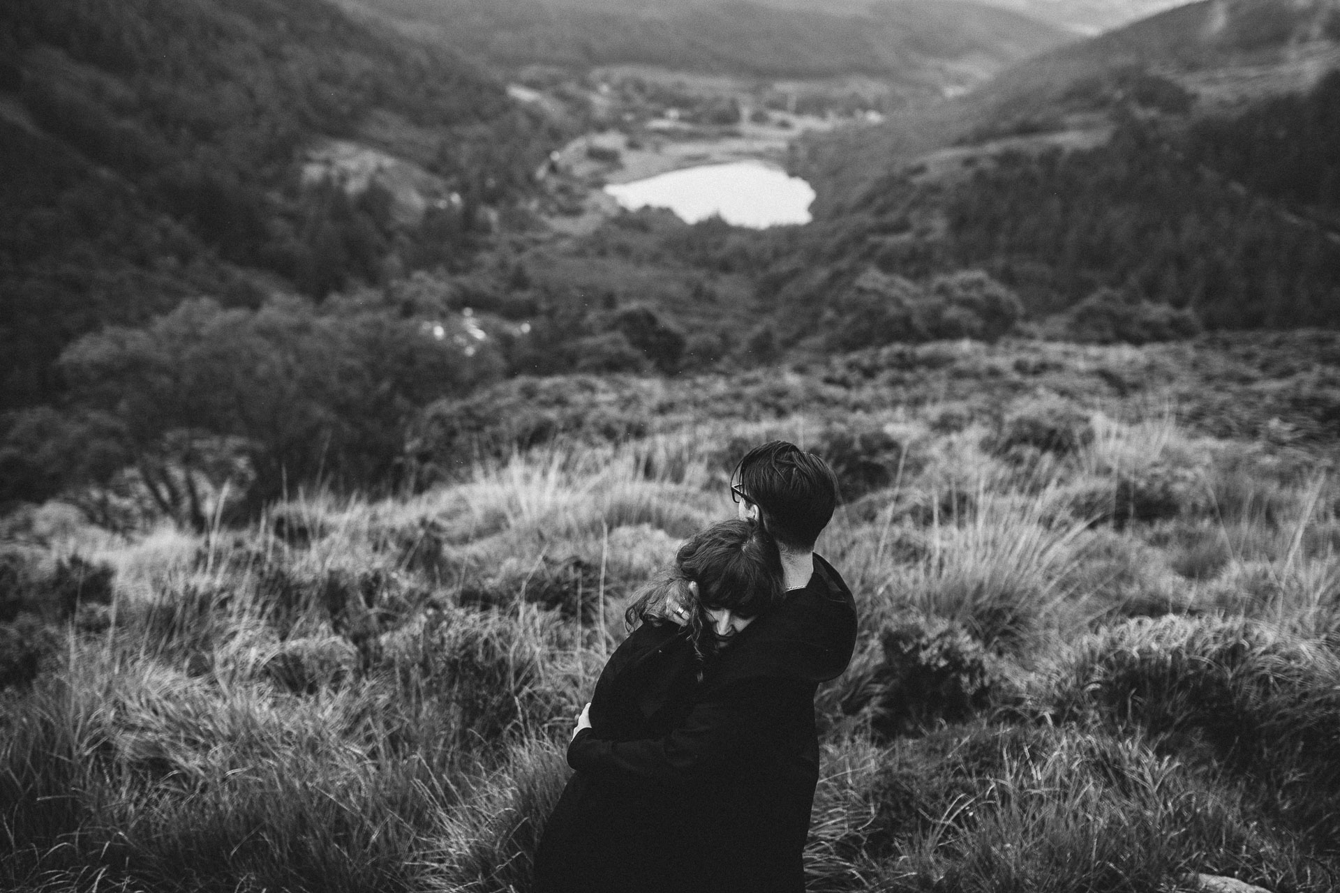 Wicklow Mountains Engagement Session in Ireland by Jean-Laurent Gaudy Photography