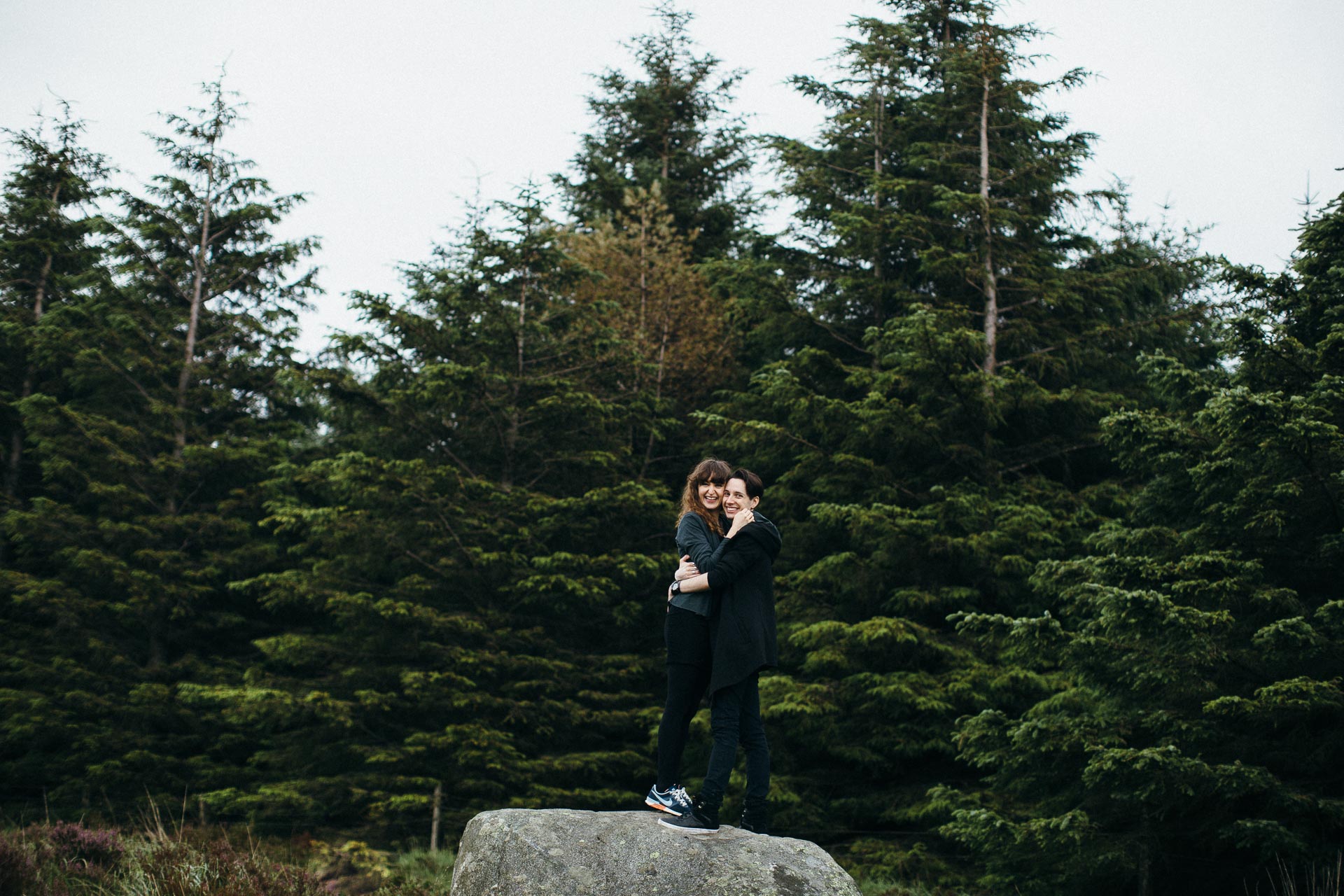 Wicklow Mountains Engagement Session in Ireland by Jean-Laurent Gaudy Photography