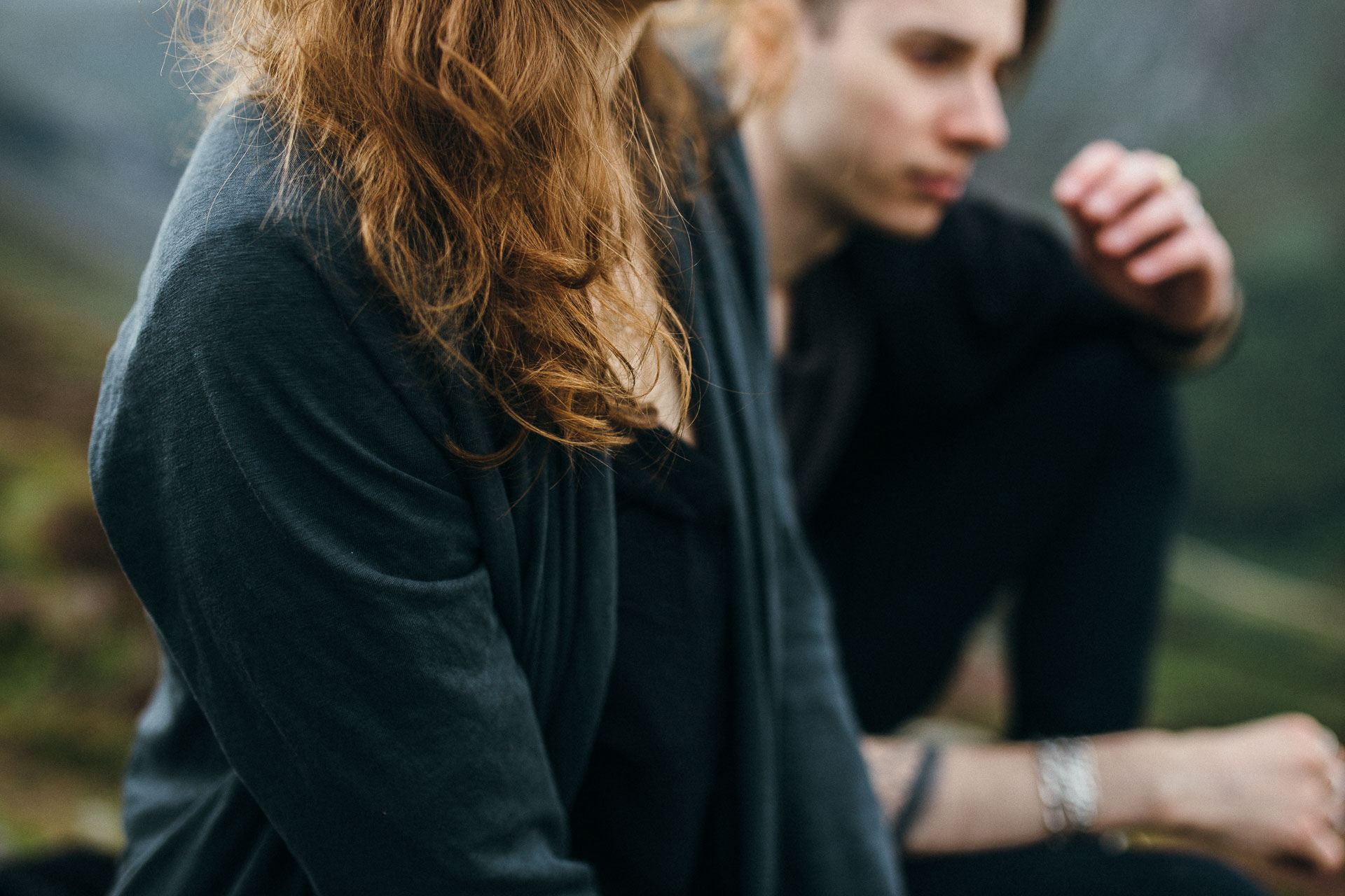 Wicklow Mountains Engagement Session in Ireland by Jean-Laurent Gaudy Photography
