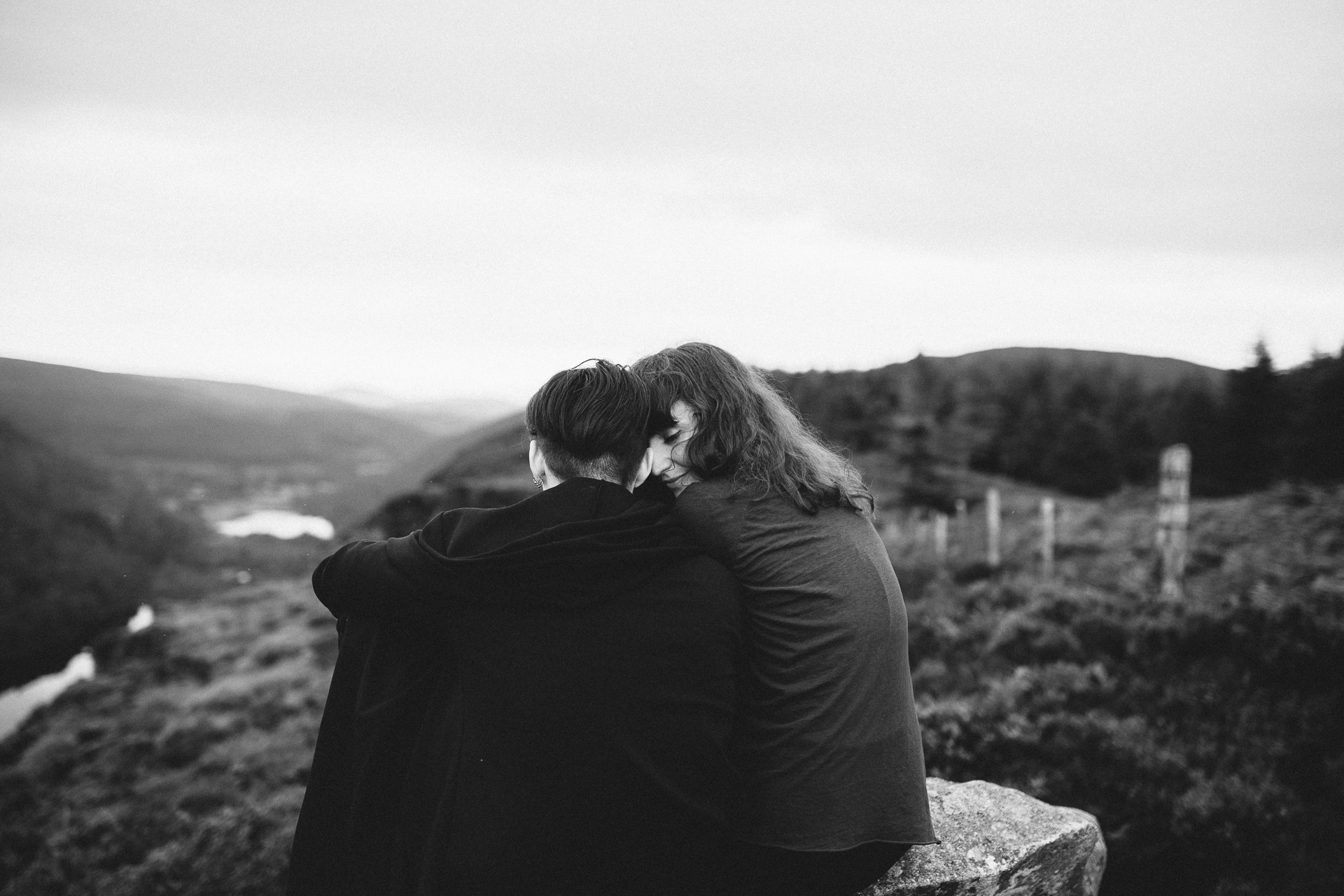 Wicklow Mountains Engagement Session in Ireland by Jean-Laurent Gaudy Photography