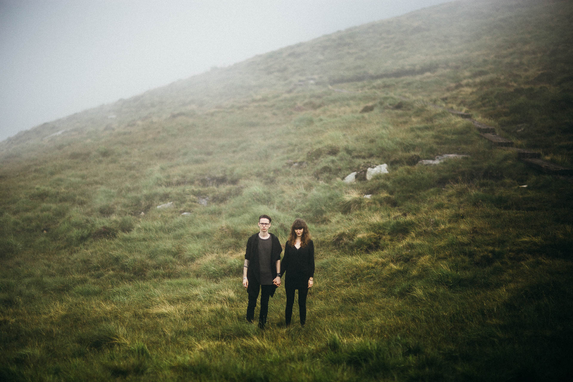 Wicklow Mountains Engagement Session in Ireland by Jean-Laurent Gaudy Photography