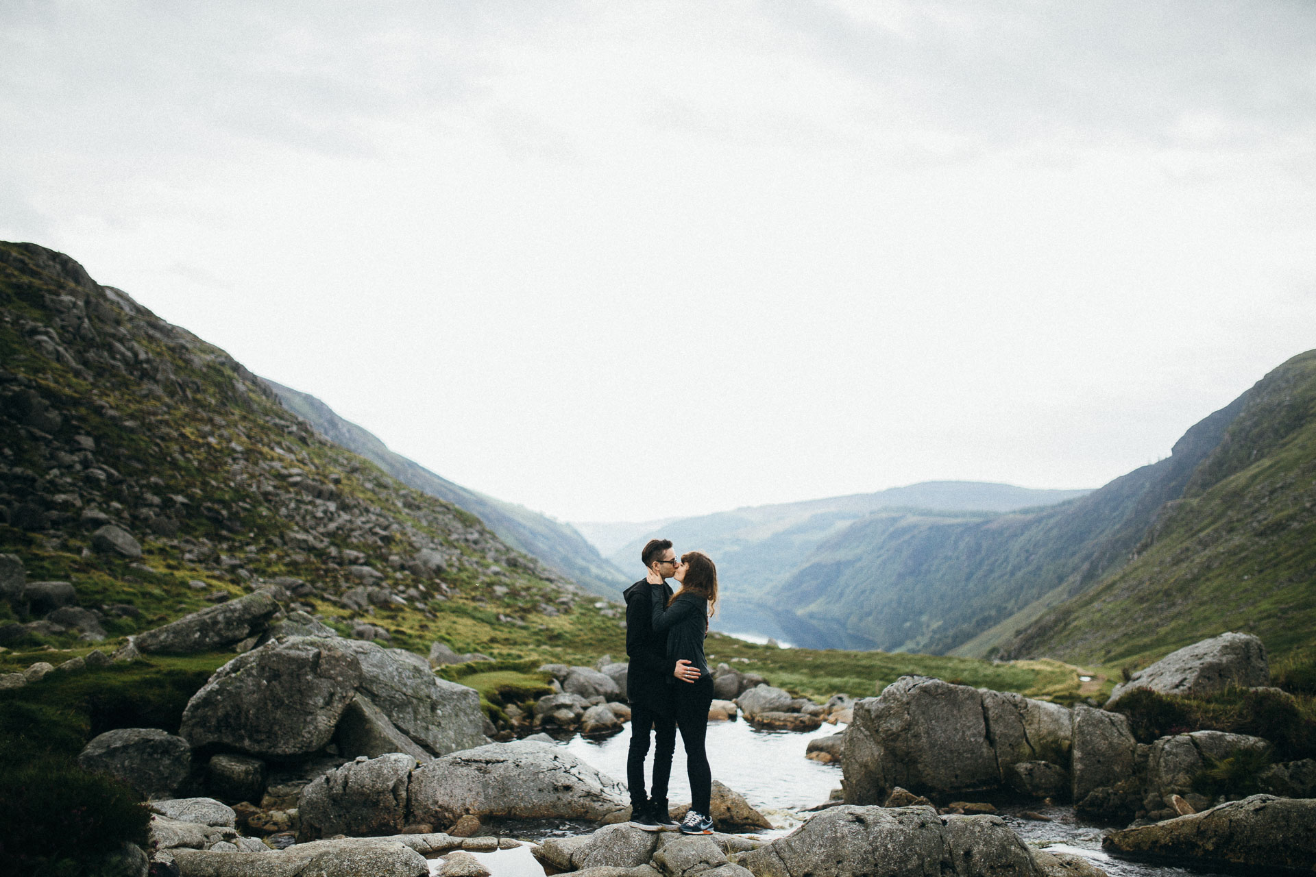 Wicklow Mountains Engagement Session in Ireland by Jean-Laurent Gaudy Photography