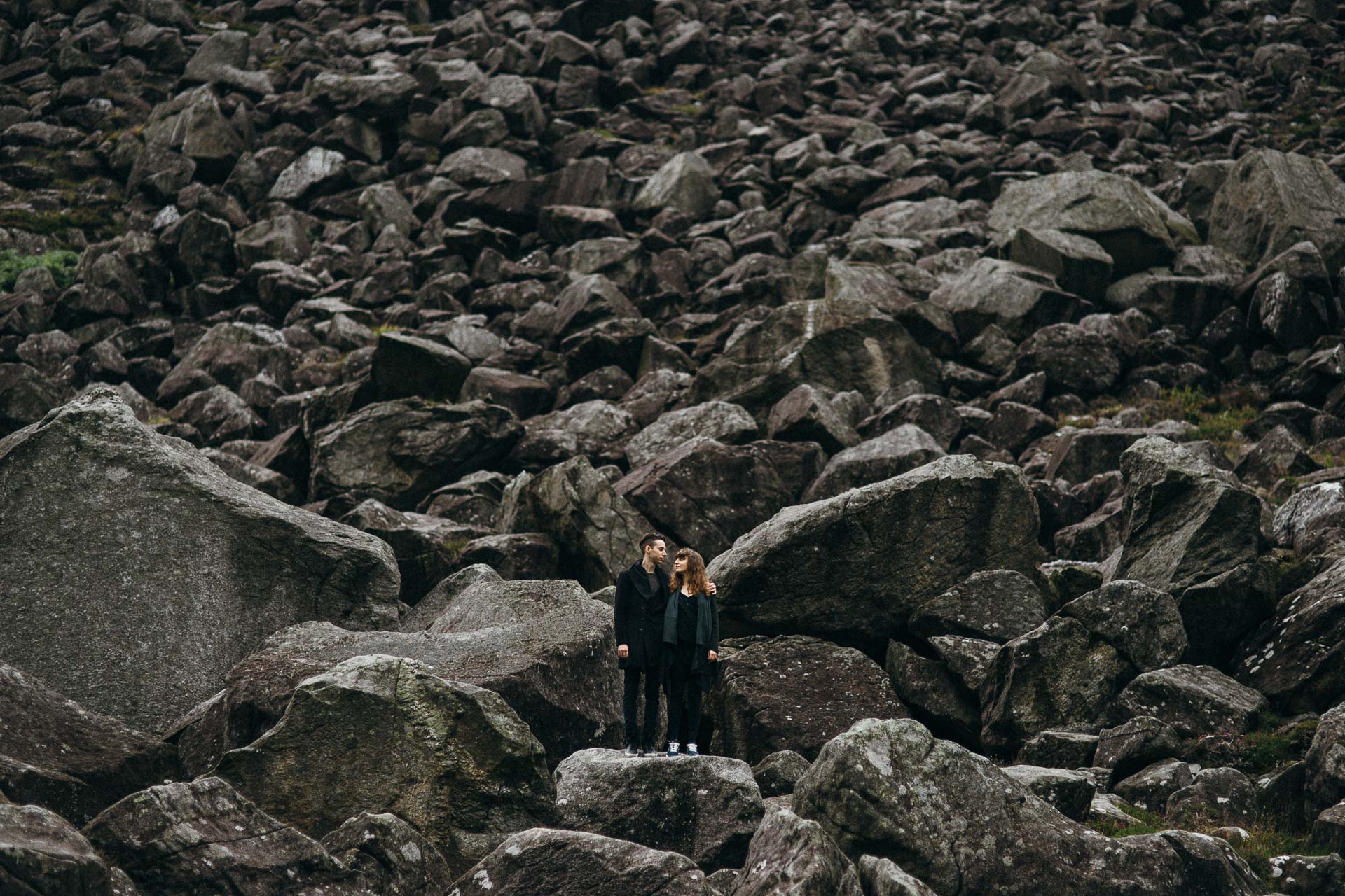 Wicklow Mountains Engagement Session in Ireland by Jean-Laurent Gaudy Photography