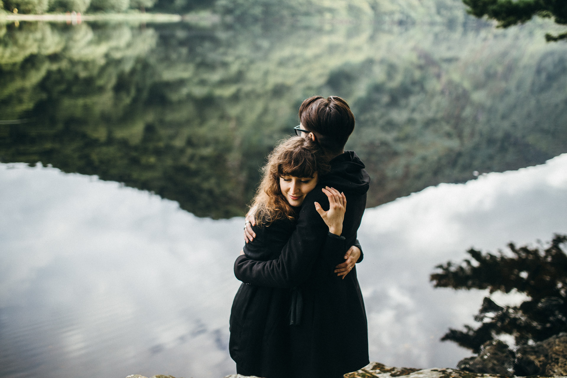 Wicklow Mountains Engagement Session in Ireland by Jean-Laurent Gaudy Photography