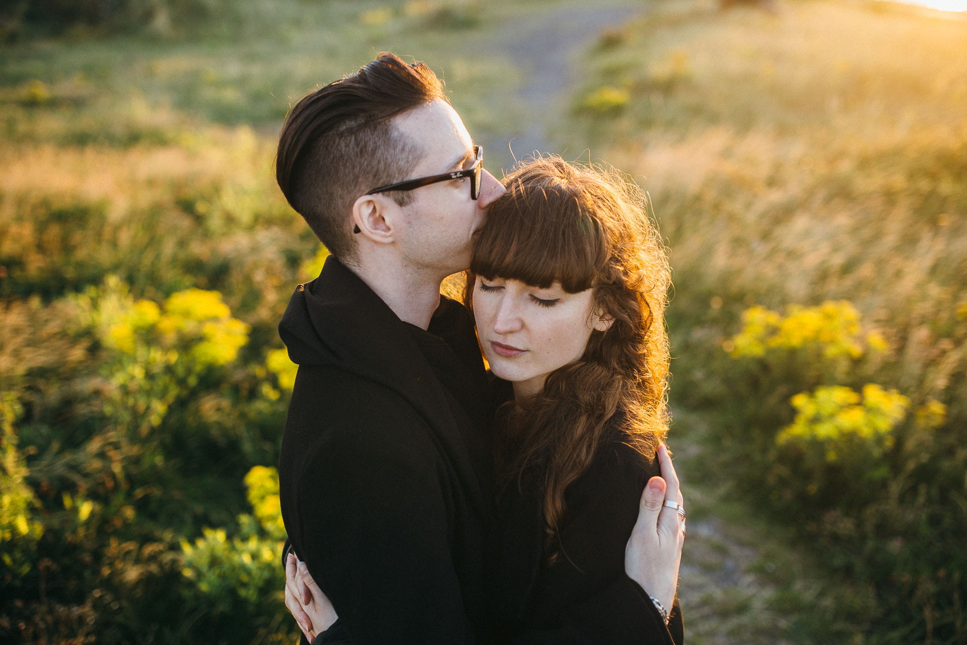 Wicklow Mountains Engagement Session in Ireland by Jean-Laurent Gaudy Photography