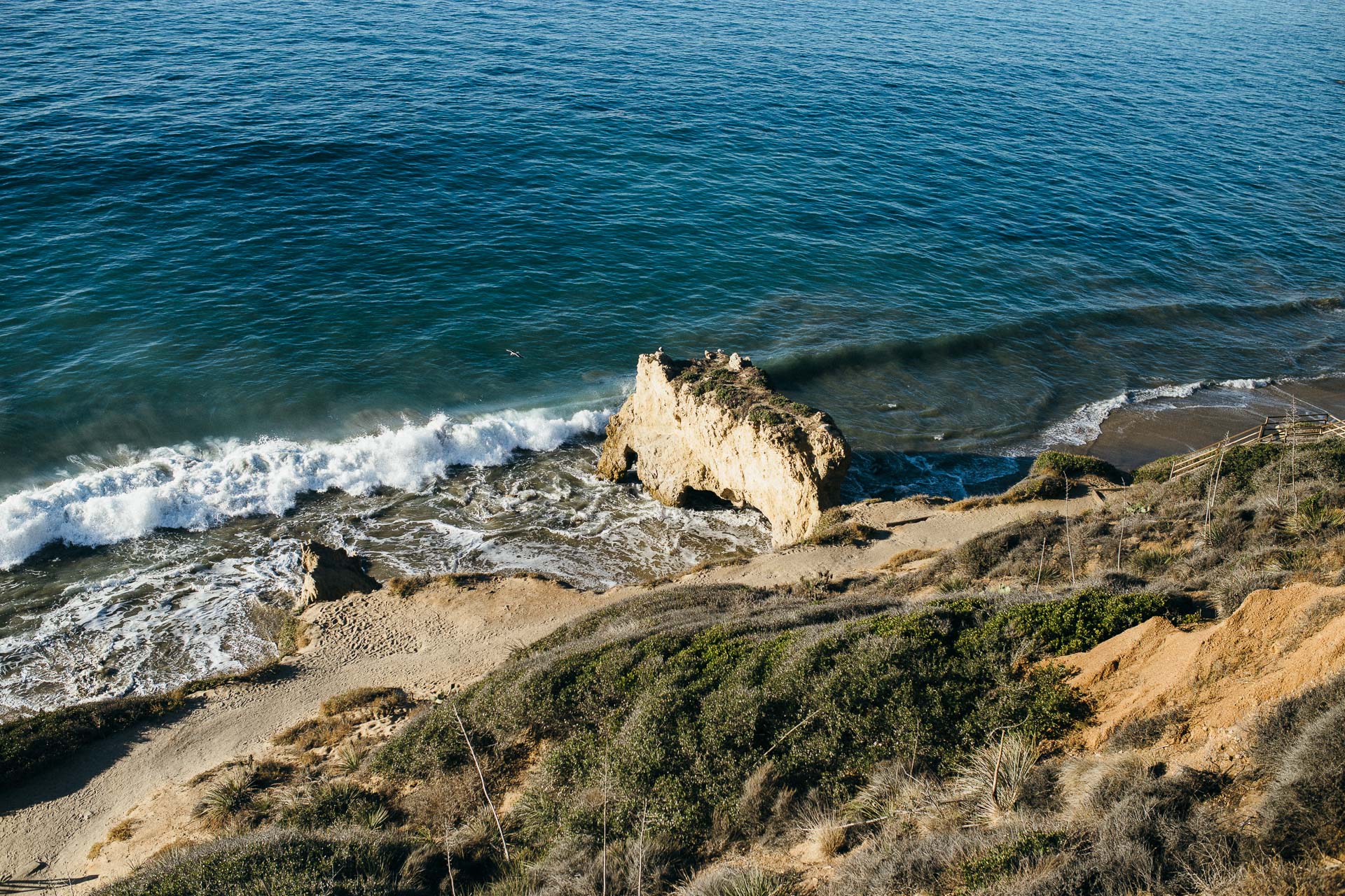 El Matador Beach Engagement in California by Jean-Laurent Gaudy Photography-2