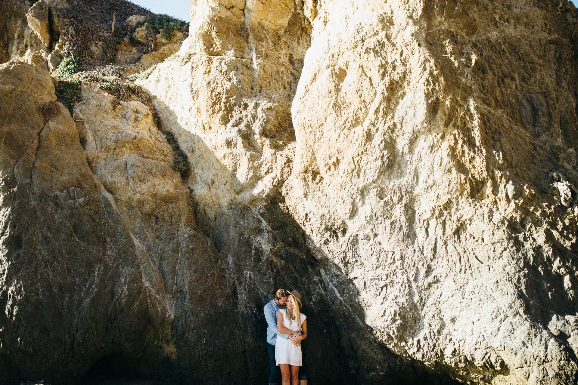 El Matador Beach Engagement in California by Jean-Laurent Gaudy Photography-4