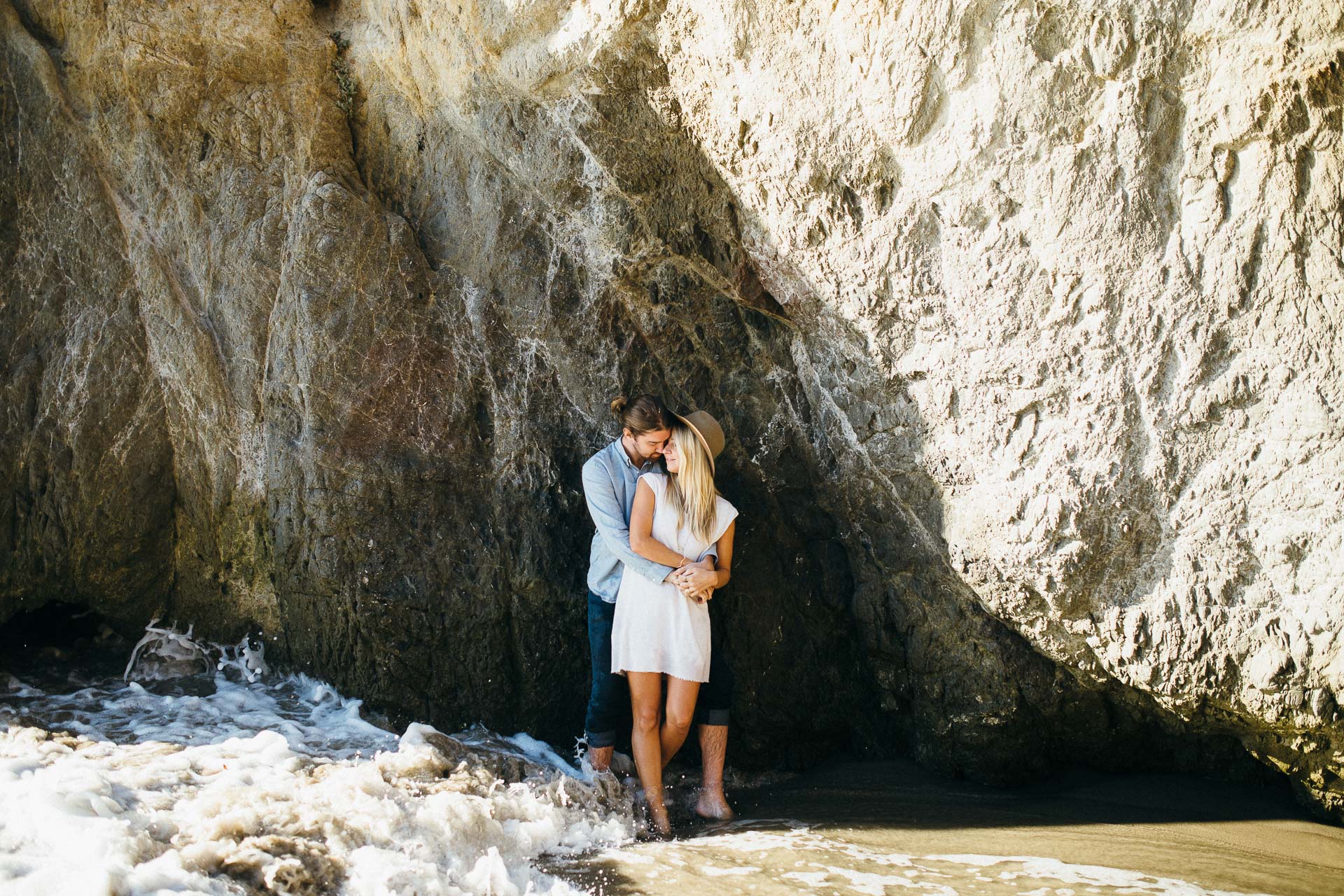 Malibu Los Angeles Engagement in California by Jean-Laurent Gaudy Photography-5